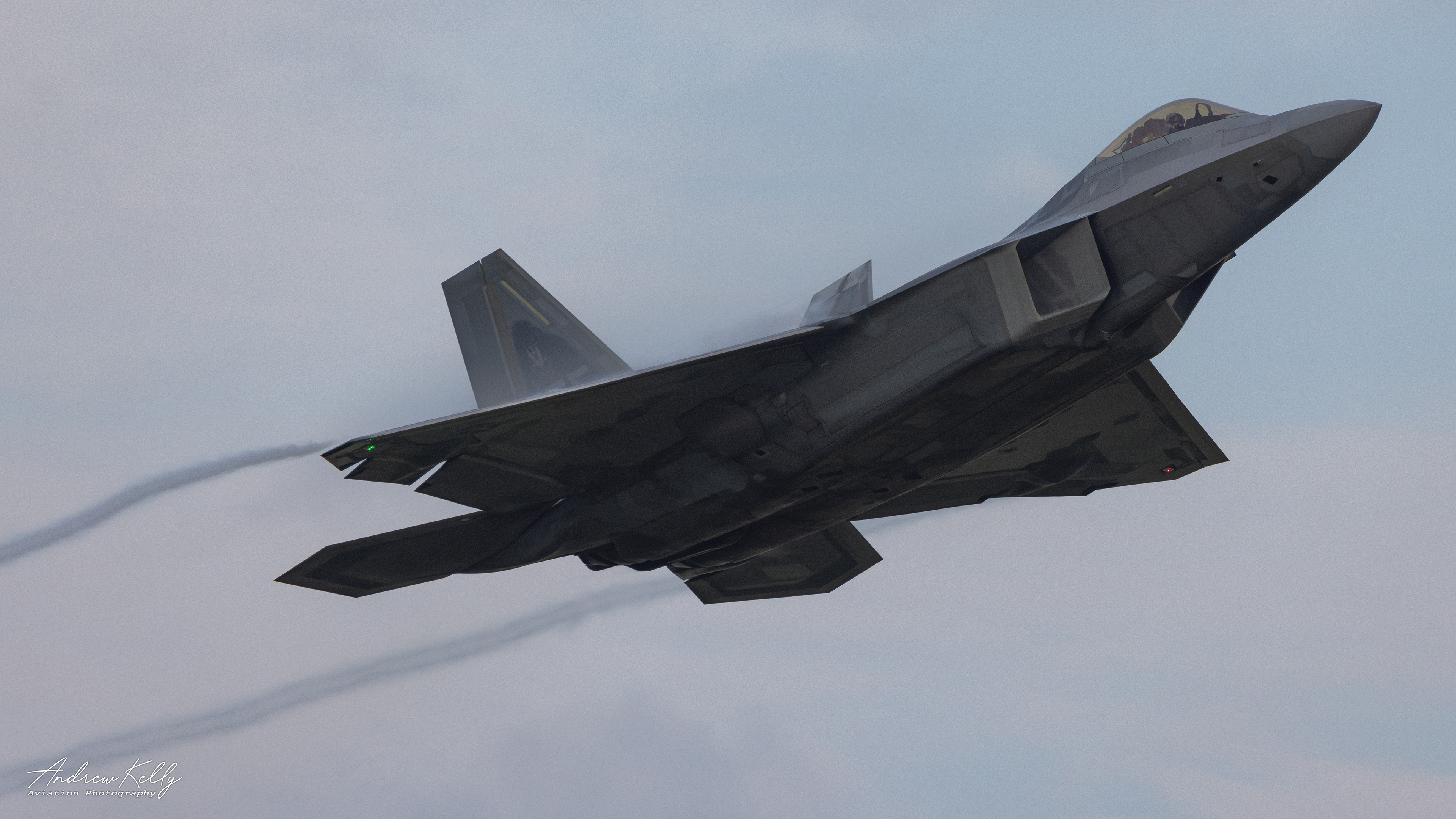 F-22 Raptor Departs KSAV for William Tell 2023