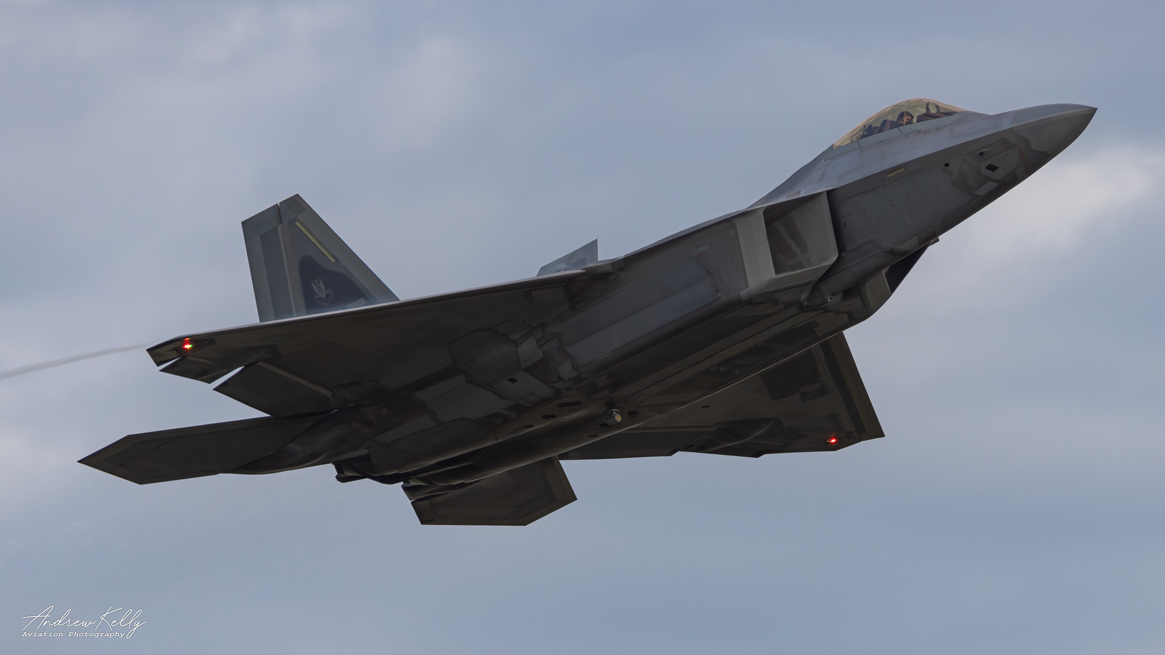 F-22 Raptor Departs KSAV for William Tell 2023