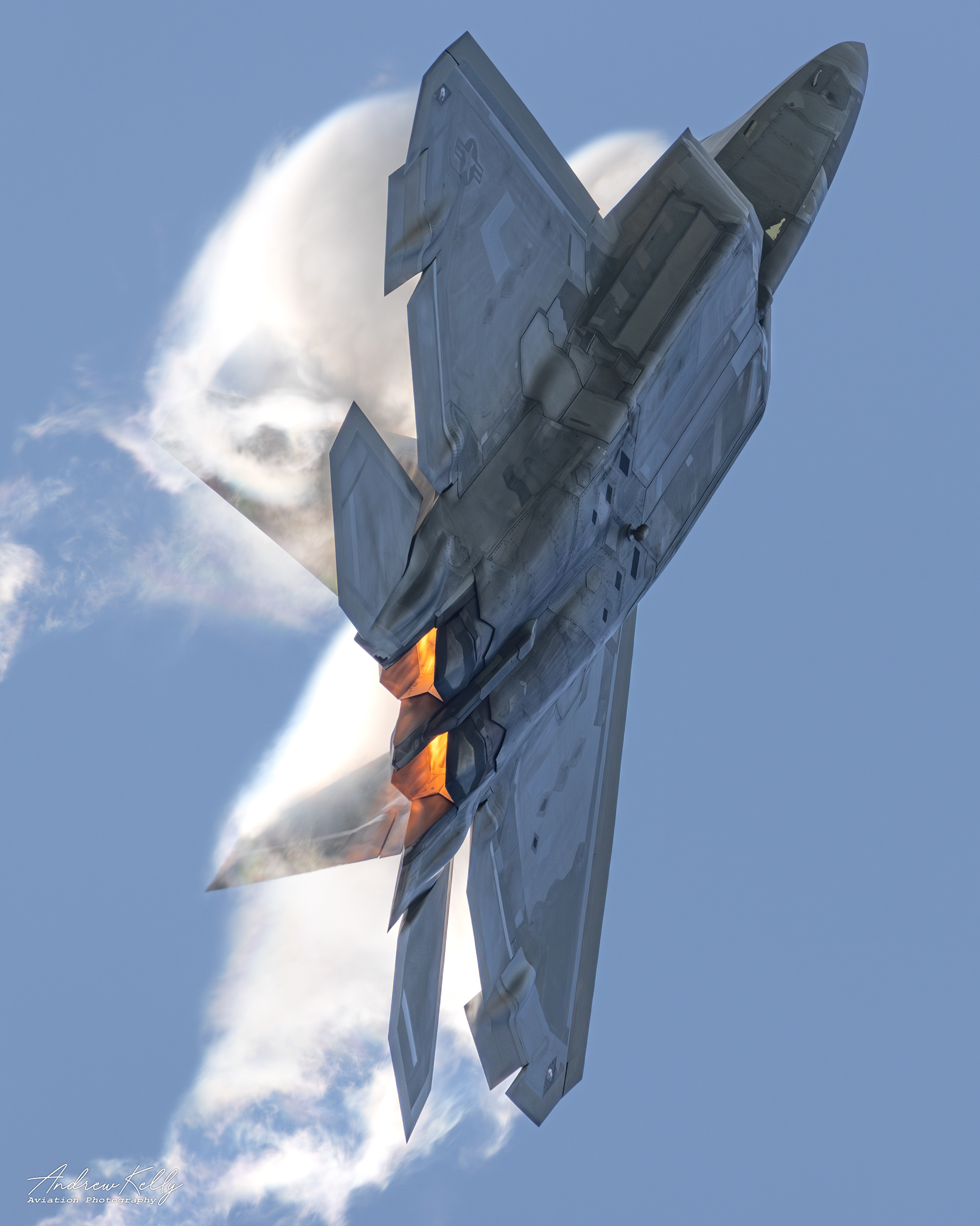 F-22 Demo Team at Tybee Island