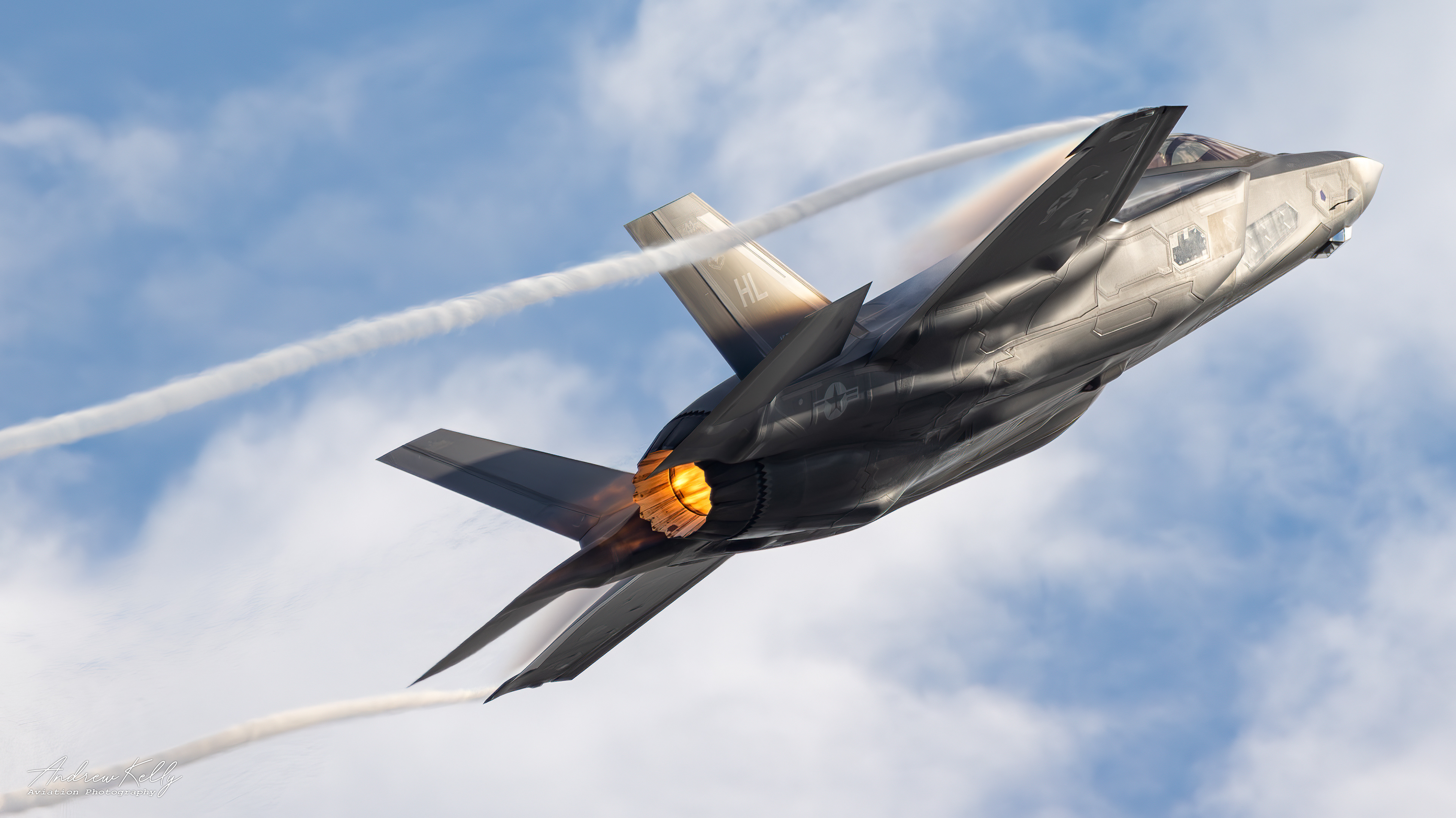 Hill AFB F-35 Departs KSAV for William Tell 2023