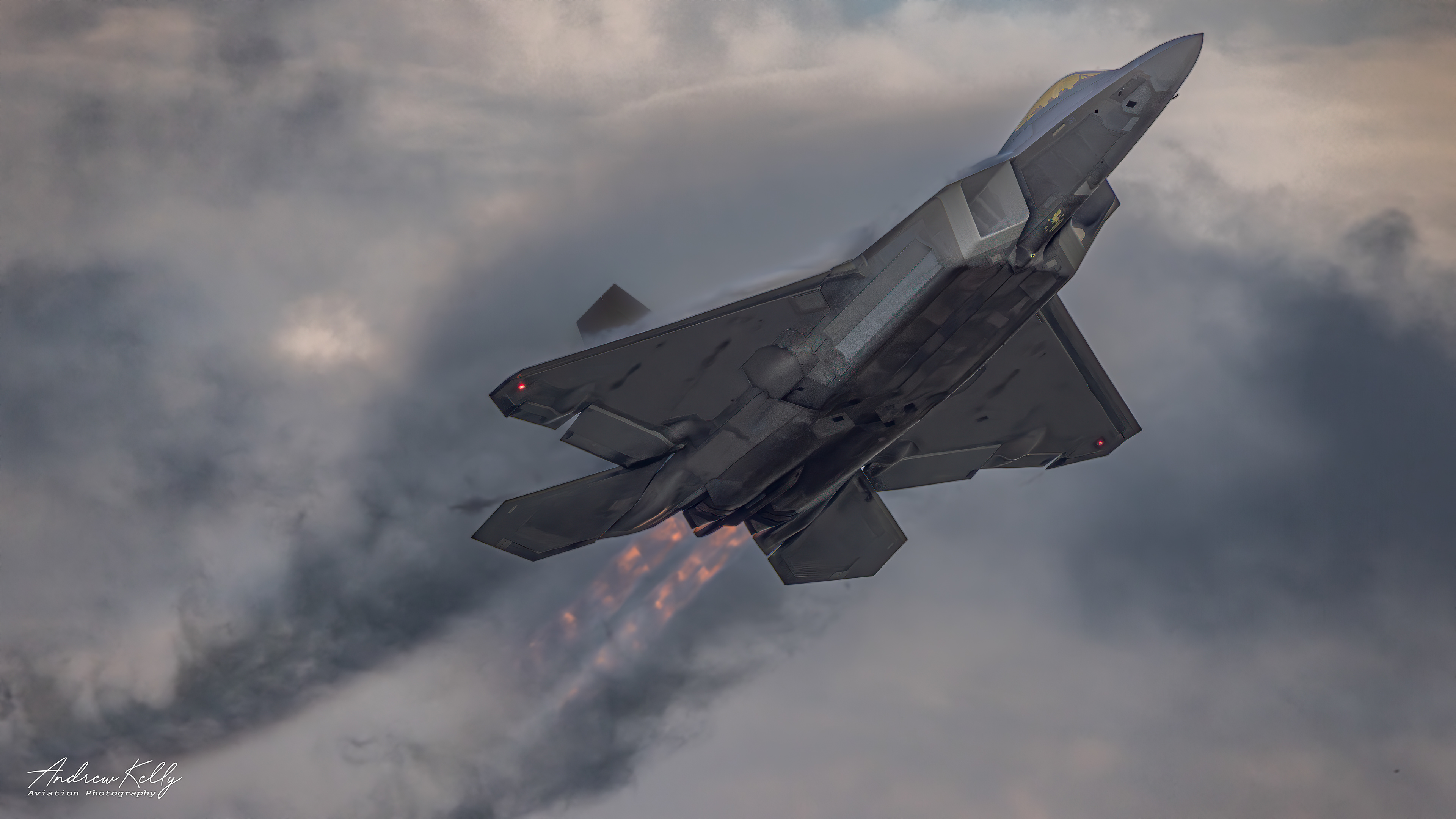 F-22 Raptor Departs KSAV for William Tell 2023