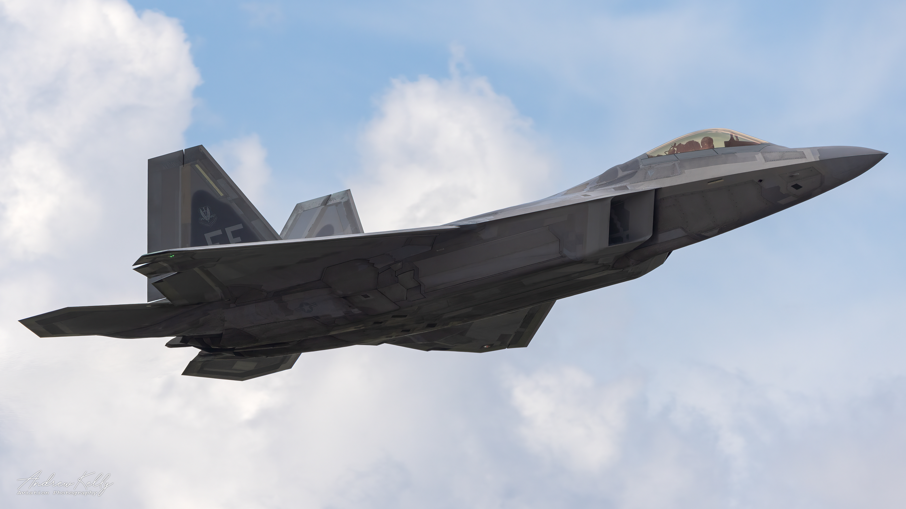 F-22 Raptor Departs KSAV for William Tell 2023