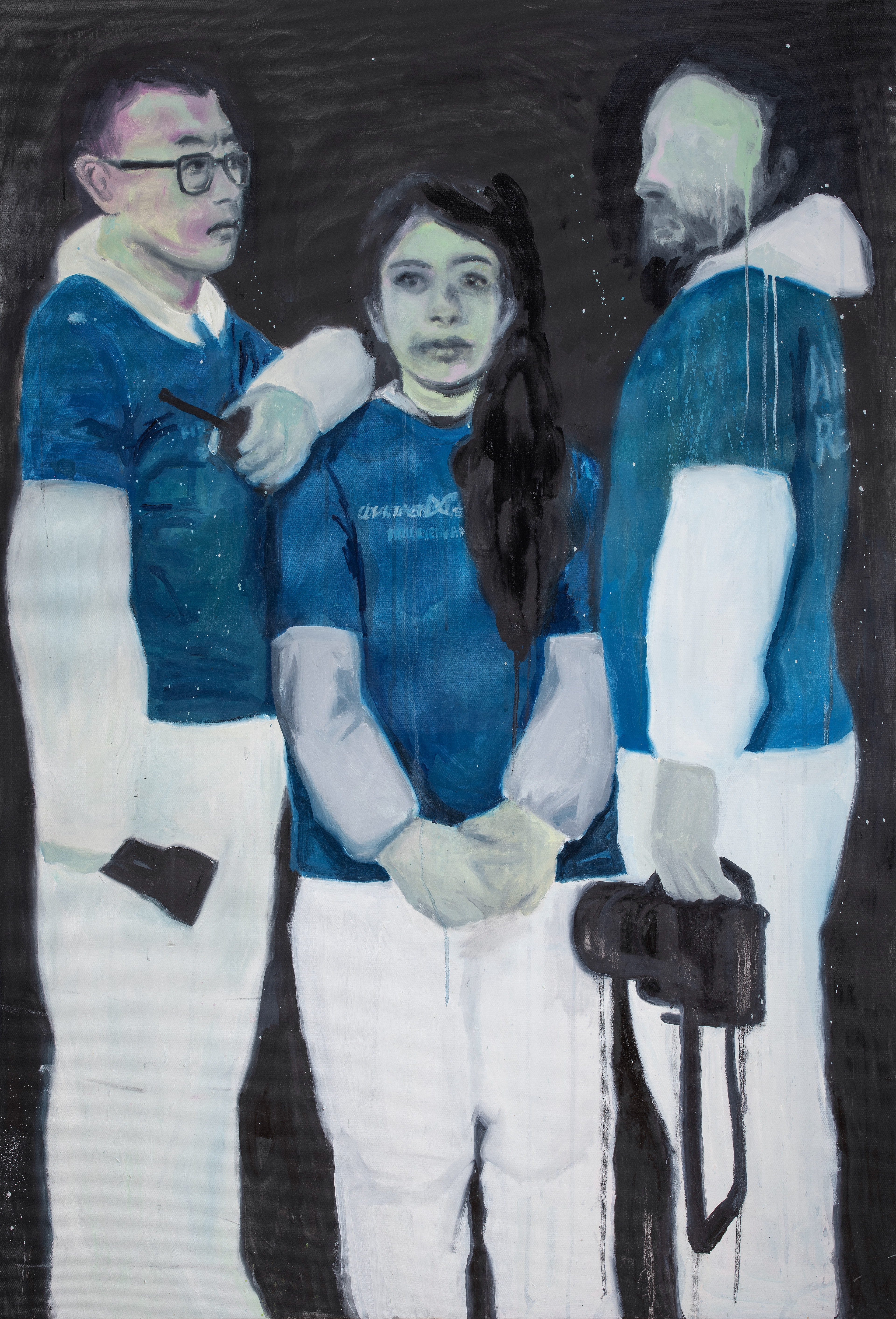 디엑스이(Direct Action Everywhere), 130.3 x 89.4cm, Oil on Canvas, 2021
