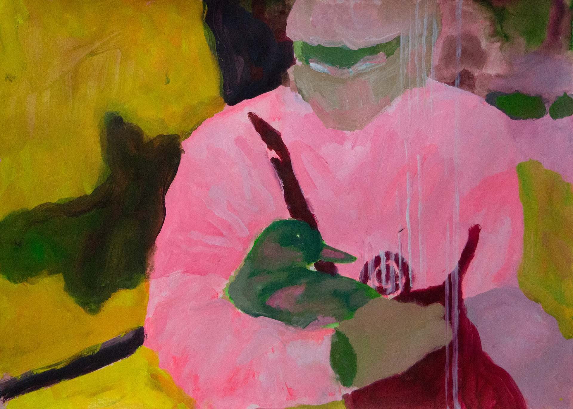 공개구조_2 (Open Rescue_2), 39.3 x 54.5cm, Watercolor on Paper, 2020