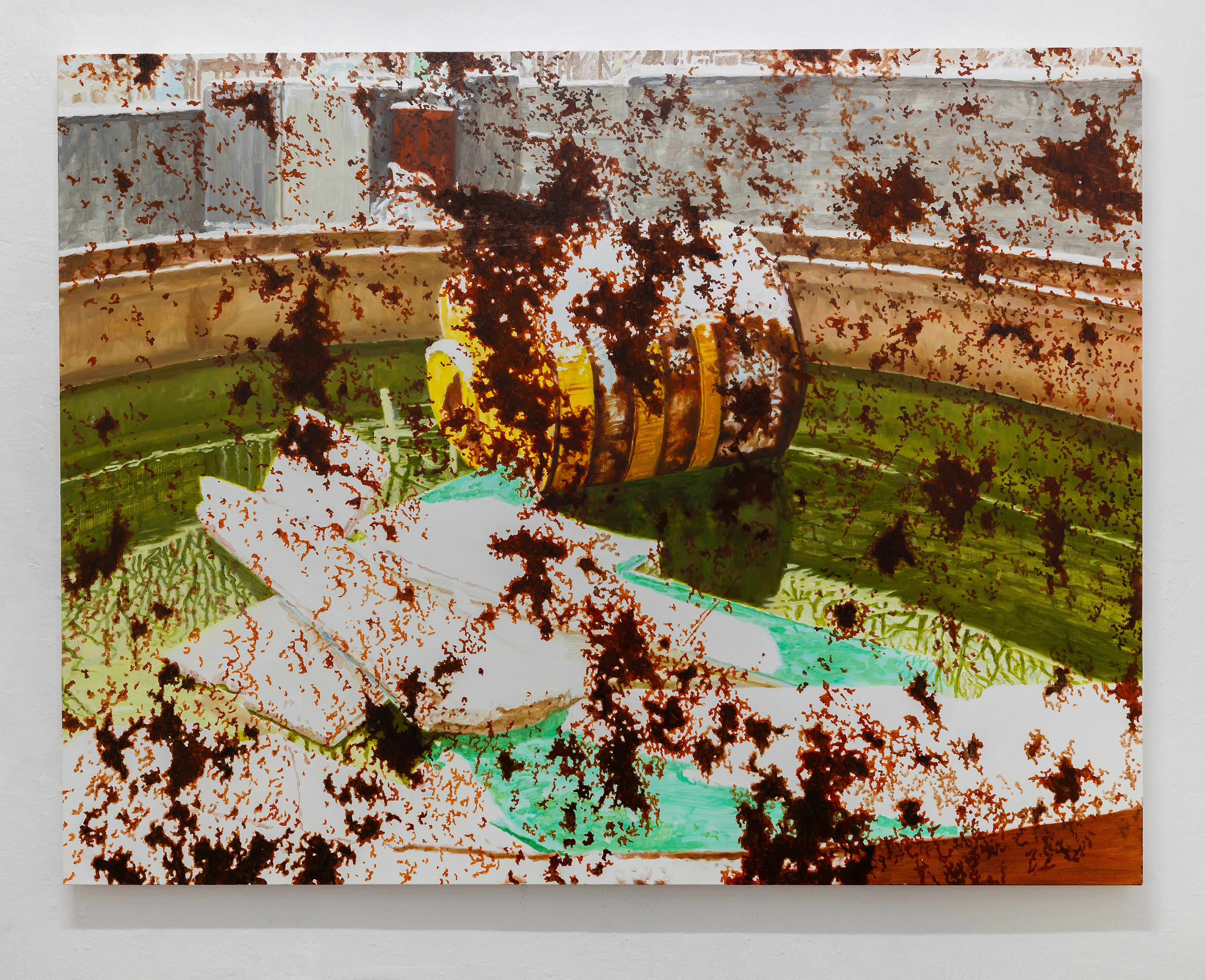 세련된 너의 파괴, 2025, 112.1 X 145.5cm, 캔버스에 유화