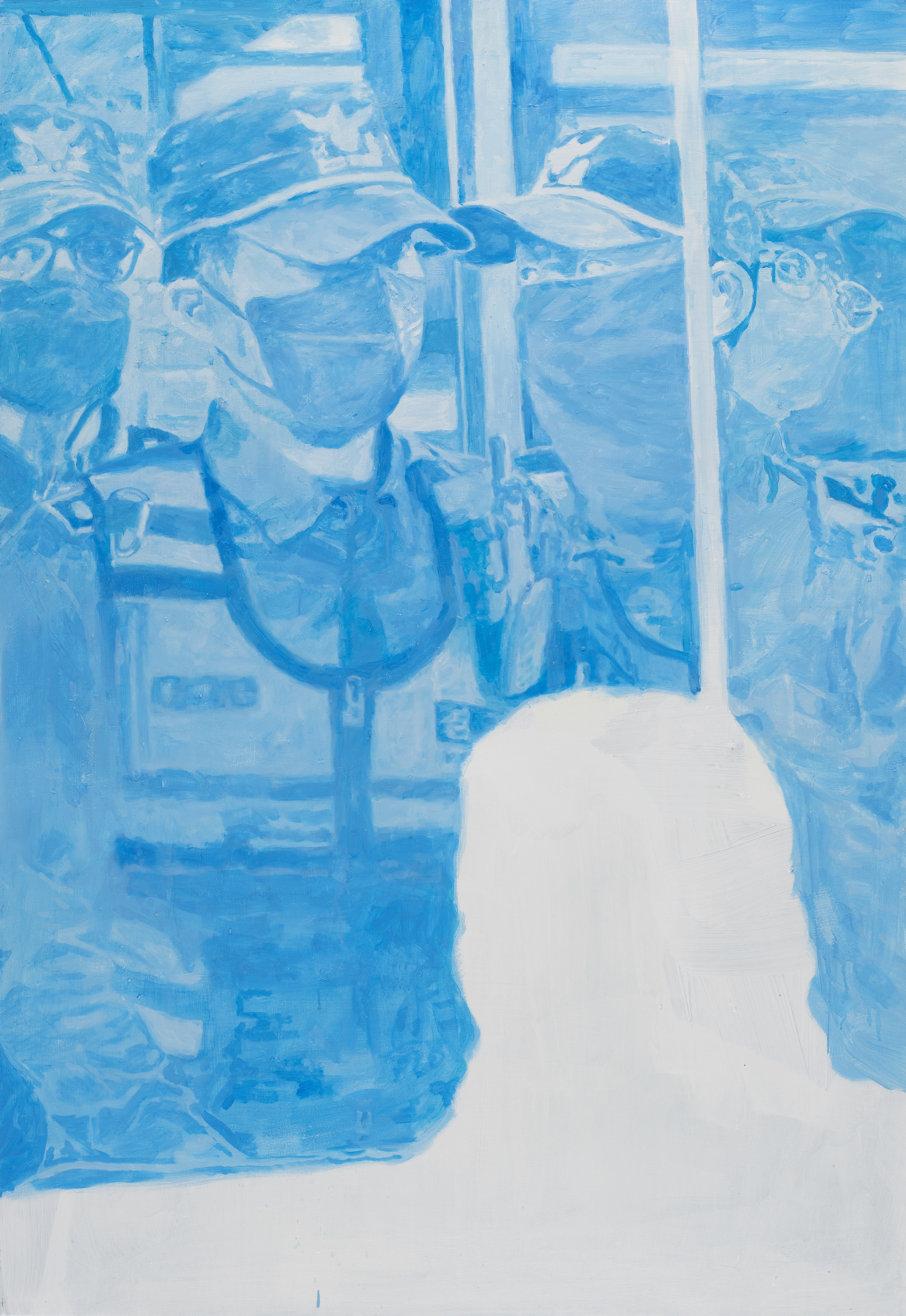 우리를 뒤로 하고, 2024, 캔버스에 유채, 130.3 x 89.4cm