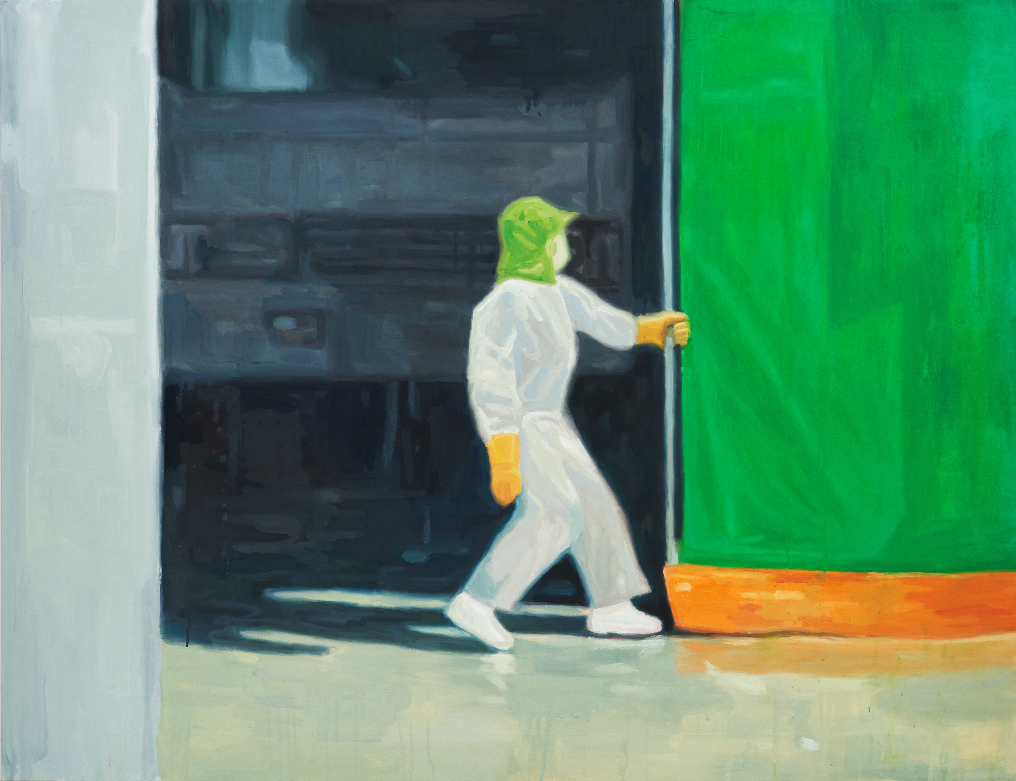 새들이 죽는 것을 보지 마세요 (Do not witness the birds killed), 112.1 x 145.5cm, Oil on Canvas, 2022
