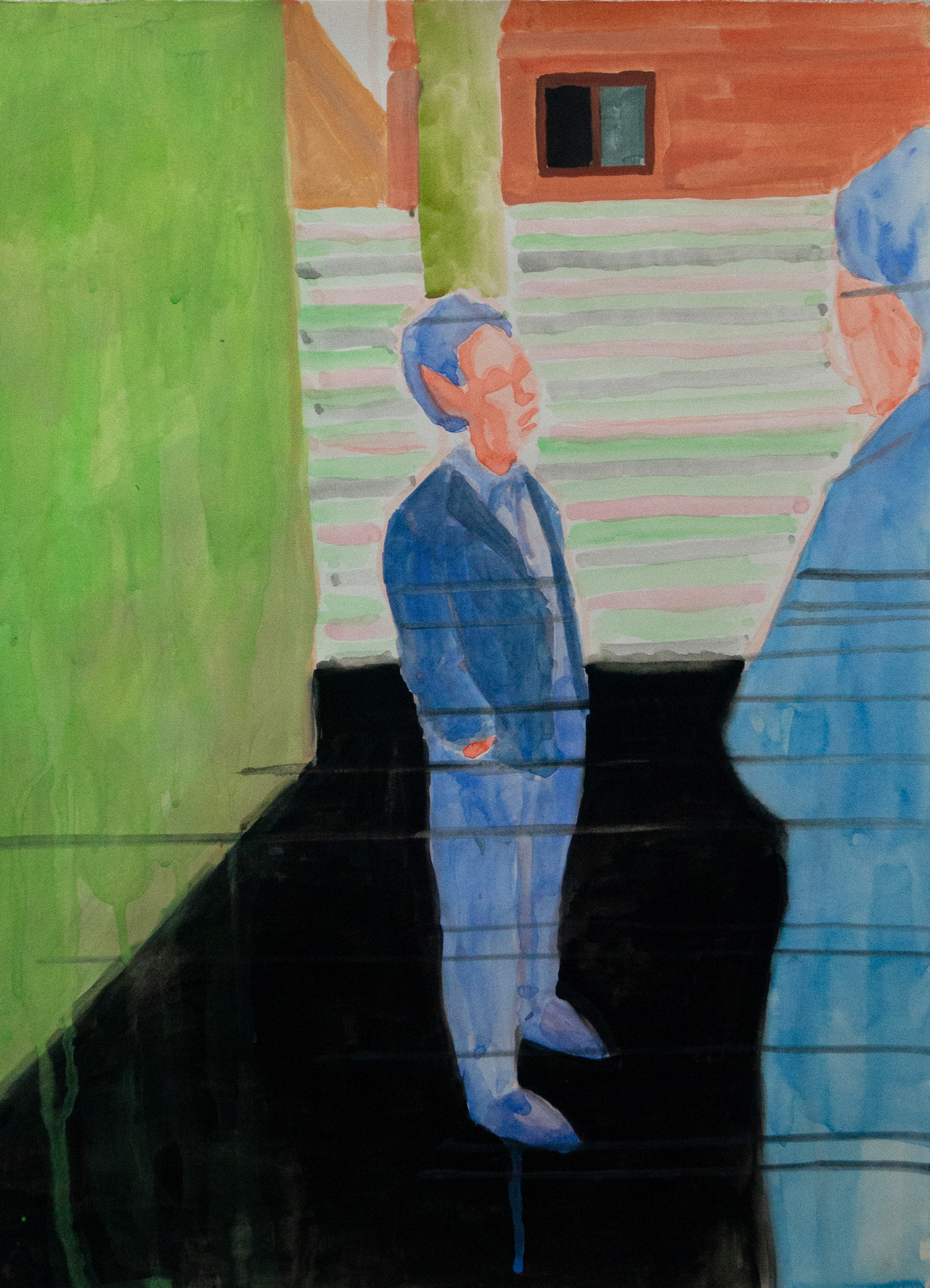 장위_2(Jangwi_2), 54.5 x 39.3cm, Mixed media on Paper, 2020