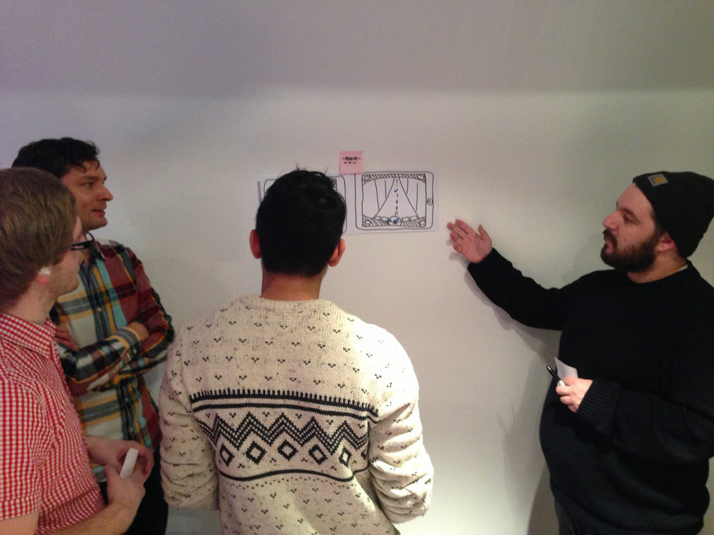Workshopping Formula E navigation