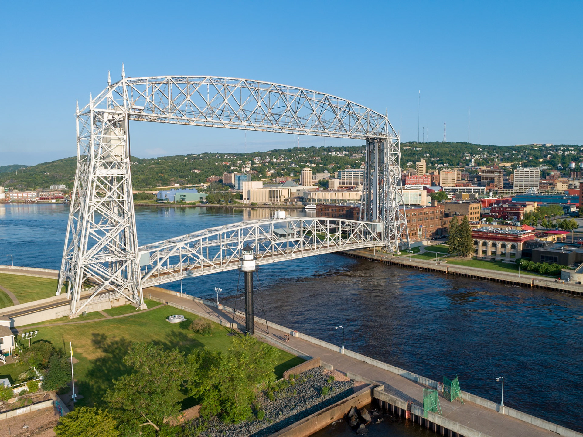 Summer morning at Canal Park