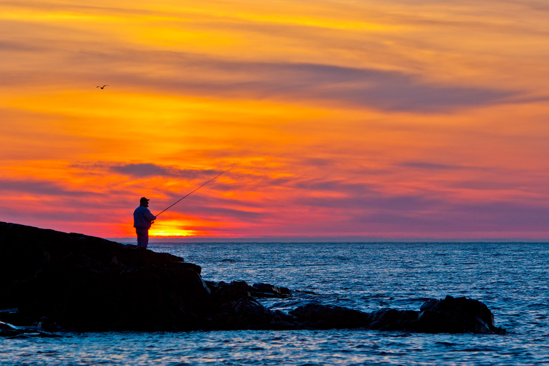 April 13 - Spring FishingA quiet morning of fishing on the shore of Lake Superior is a time of escape and peacefulness. Being alone on the lakeshore provides a calming rest.April is an excellent time for salmon spawning on Lake Superior. The lake's crystal-clear waters provide a perfect habitat for the fish to lay their eggs. It's fascinating to see the fish swimming upstream against the current, determined to reach their spawning grounds. The spectacle is not only a testament to the resilience and strength of the salmon but also to the beauty and power of nature."The steadfast love of the Lord never ceases; his mercies never come to an end; they are new every morning; great is your faithfulness." - Lamentations 3:22-23If you want to feel better, go for a walk and look around. Things aren't as bad as they seem.