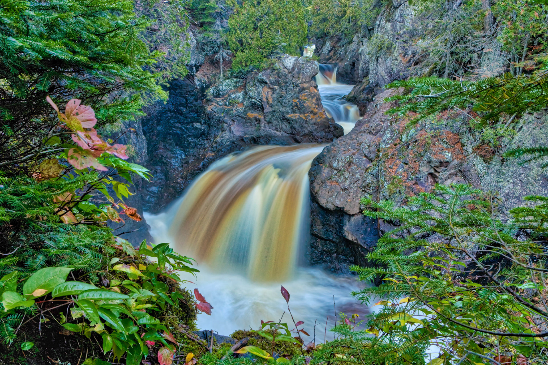 September 18 Cascade River Falls - One of the most accessible and scenic waterfalls on the North Shore of Lake Superior. Cascade State Park is just a few minutes from Lutsen, MN, and is a short hike from the parking area to the falls.The water cascading through the falls here begins a 600ft tumble down the ravine to Lake Superior below. The Faithfulness of God“Worthy are you, our Lord and God, to receive glory and honor and power, for you created all things, and by your will they existed and were created.” Revelation 4:11