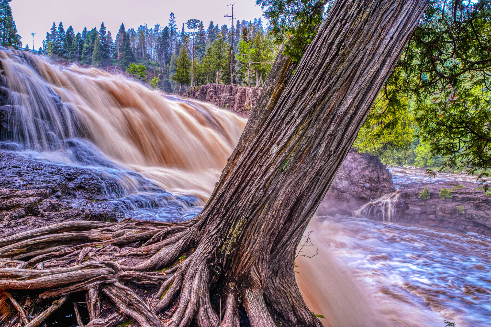 One of the most impressive waterfalls in the state of Minnesota, Gooseberry is always an incredible place.