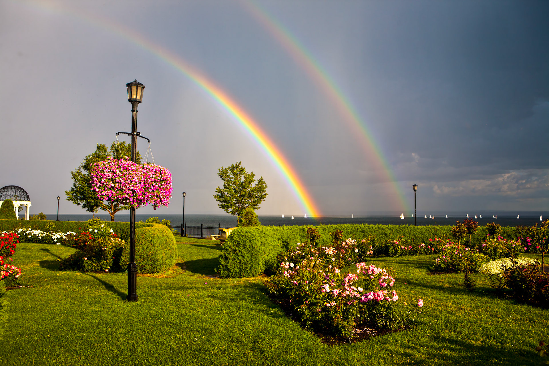 August 6 - Roses, Rainbows &amp; Sailboats - A Time for Everything!As August unfolds, it brings the peak of summer's glory, a time to bask in the warmth and beauty of nature. It's a time to anticipate the changing seasons and the unique experiences they bring.The Duluth Rose Garden is a haven of tranquility. The sweet aroma of the roses will envelop your senses. At the same time, the vibrant colors and gentle sea breezes off Lake Superior will wash away your worries, leaving you with a sense of peace and serenity. A time for Everything!For Everything there is a season,and a time for every matter under heaven:a time to be born and a time to die;a time to plant and a time to pluck up what is planted;a time to kill and a time to heal;a time to break down and a time to build up;a time to weep and a time to laugh;a time to mourn and a time to dance;a time to cast away stones and a time to gather stones together;a time to embrace and a time to refrain from embracing;a time to seek and a time to lose;a time to keep and a time to cast away;a time to tear and a time to sew;a time to keep silence and a time to speak;a time to love and a time to hate;a time for war, and a time for peace. Ecclesiastes 3:1-8