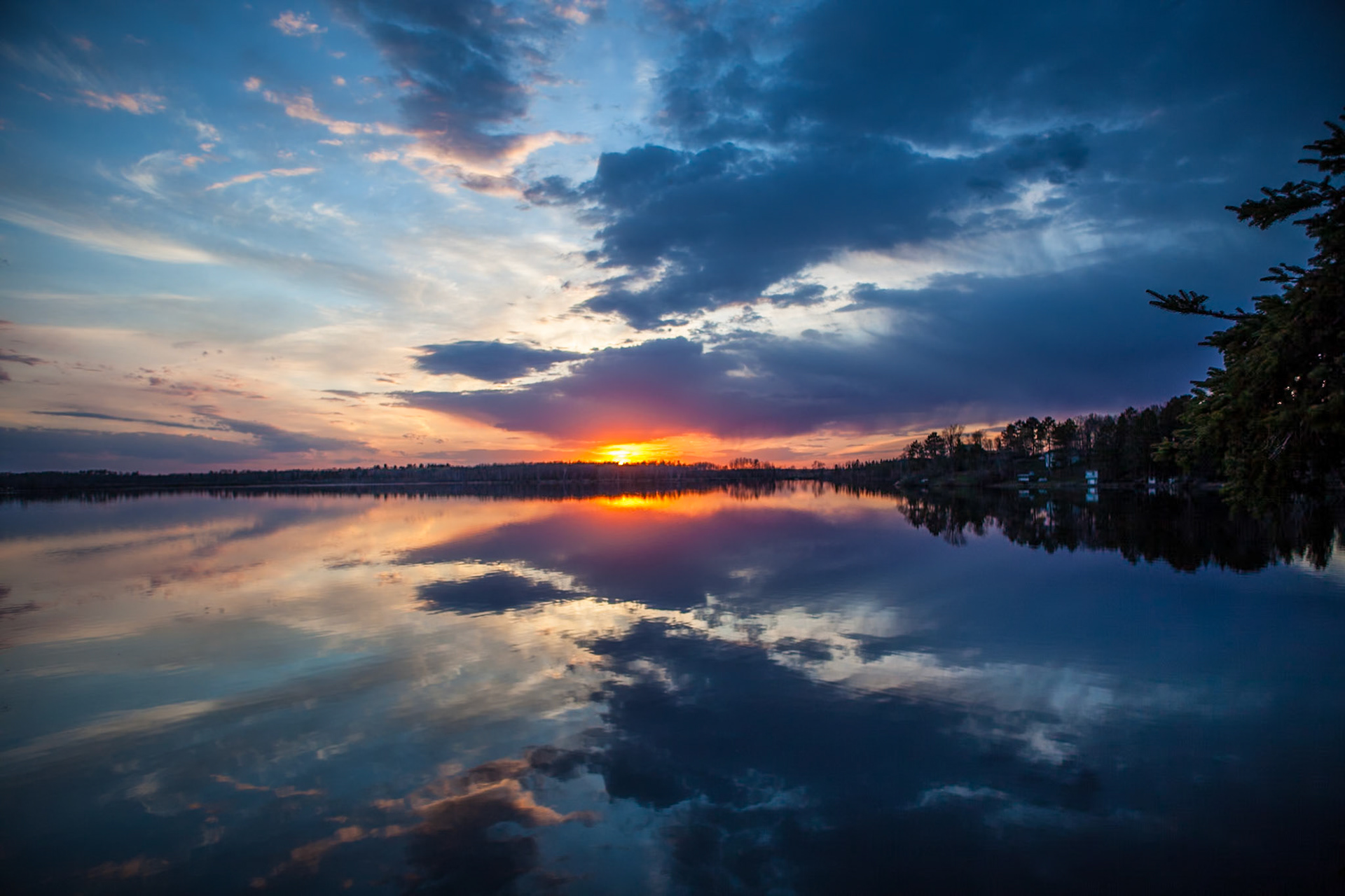 Caribou Lake Sunset