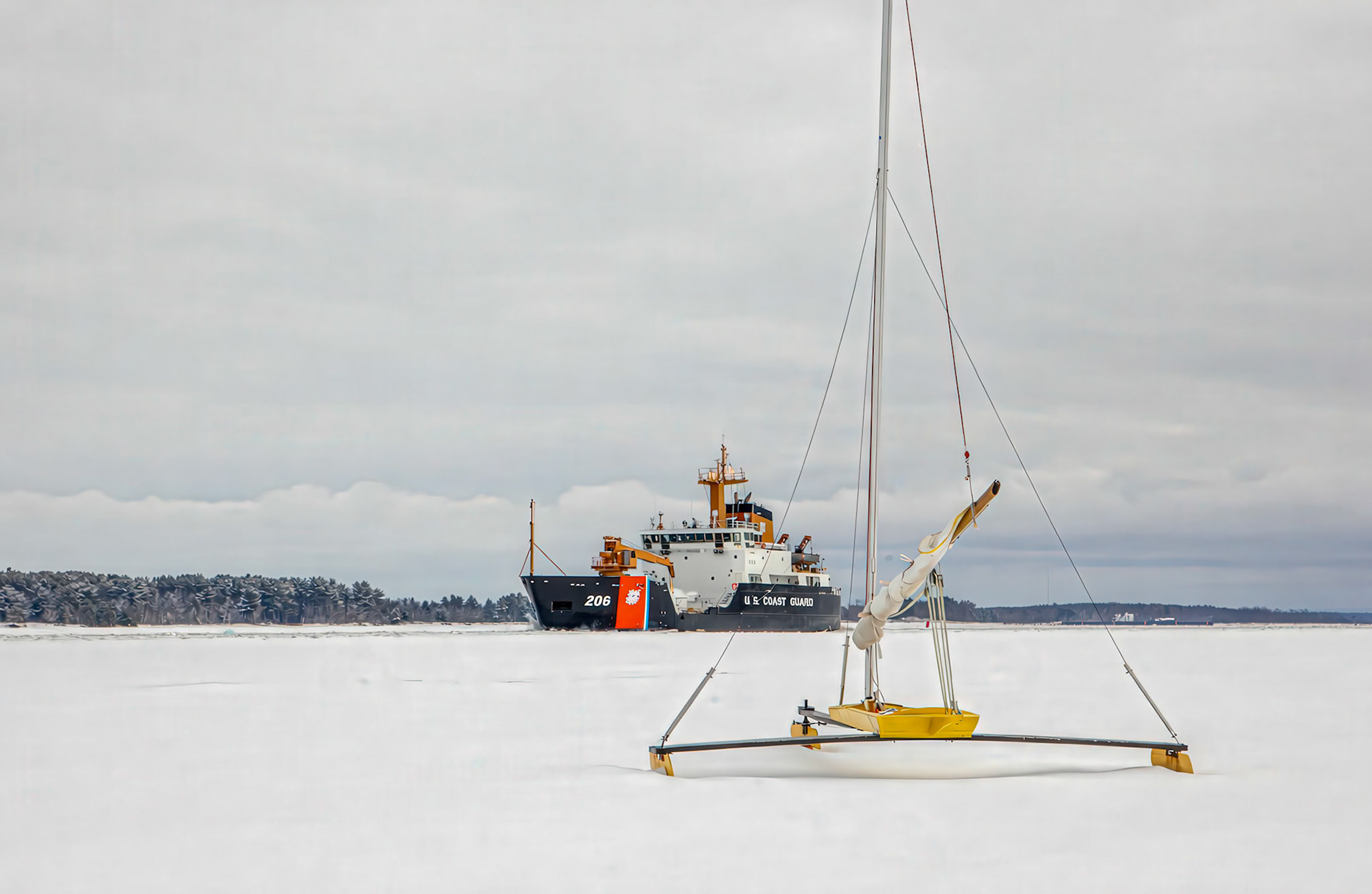 March 8 — Ice BoatsSpring brings a striking contrast of seasons and activity. Here, the Coast Guard Cutter Spar smashes its way through Duluth harbor ice while a local ice boat has likely taken its final sail of the winter.With the Soo Locks opening just a week away, shipping season is nearly here. Soon, massive ore carriers will awaken from their winter hibernation and begin another year of movement across the Great Lakes.This moment — an ice boat built for one season and a cutter preparing for the next — reminds us that we cannot stop time from moving forward.“A time to be born, and a time to die; a time to plant, and a time to pluck up what is planted.” — Ecclesiastes 3:2March carries the promise of renewal and fresh beginnings. While we cannot slow the seasons, we can choose how we live within them. Enjoy today for what it is — and spend it wisely.