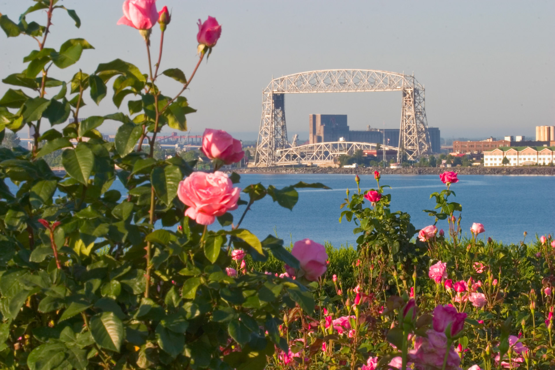 This beautiful park graces the shores of Lake Superior in Duluth. A spectacular extension of Leif Erikson Park, Duluth's Rose Garden offers a beautiful arrangement of more than 3,000 rose bushes and other floral delights. There's also a fountain, a marble gazebo, an herb garden and plenty of benches overlooking the lake.