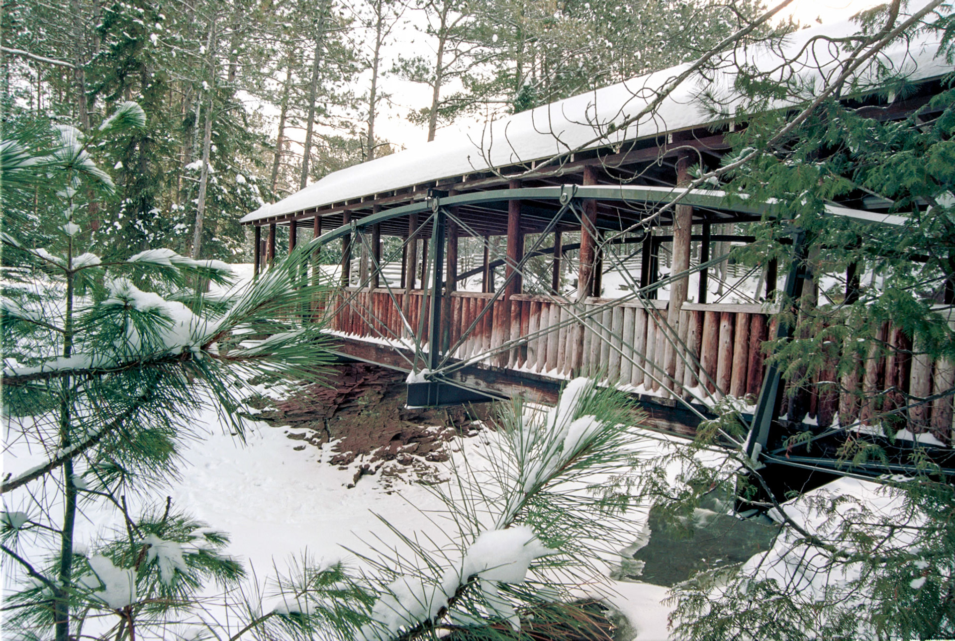 Amnicon Falls Bowstring Bridge
