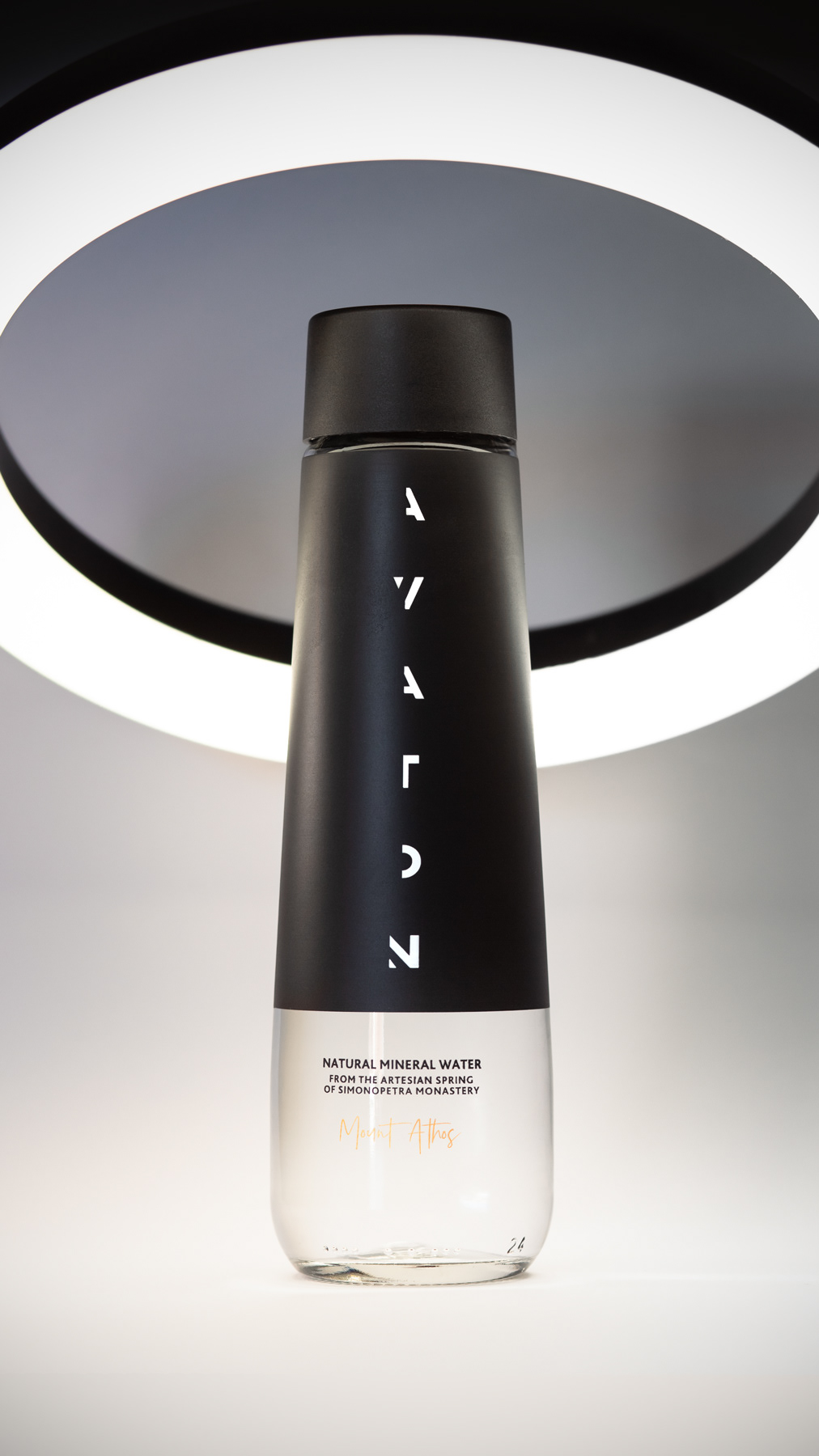 Avaton Natural water Branding photo shot