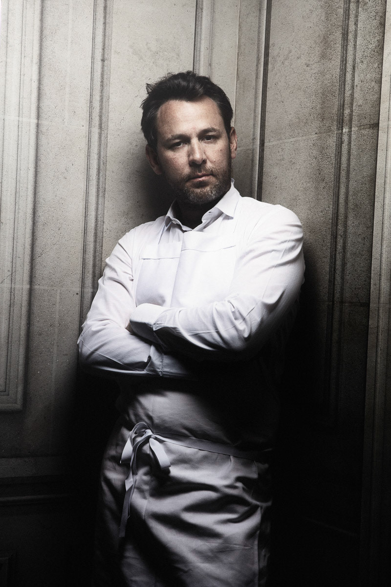 Mathieu Pacaud , chef de l'Apicius
