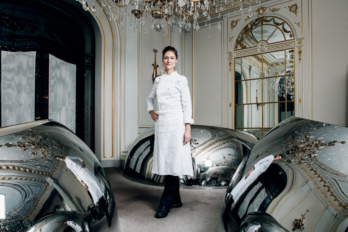 Jessica Préalpato , chef Pâtissière Plaza Athénée