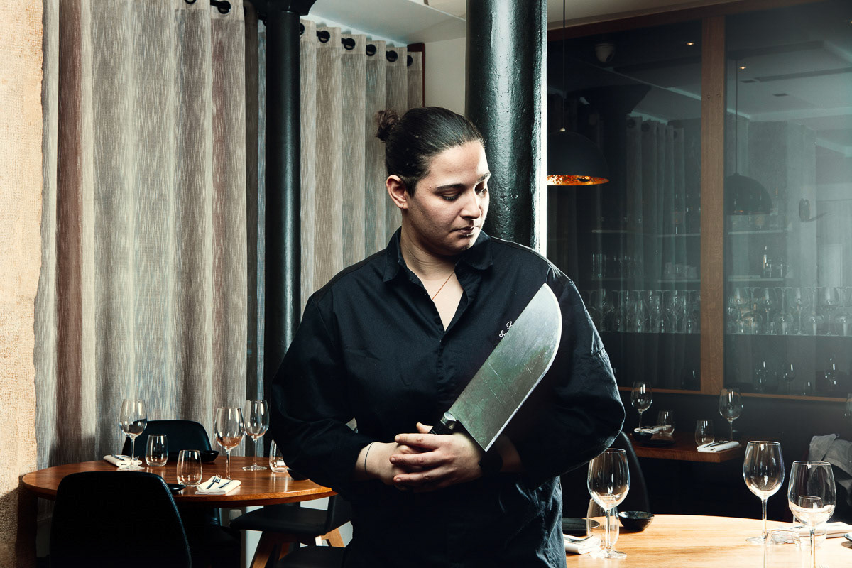 Julia Sedefdjian, chef du Baieta