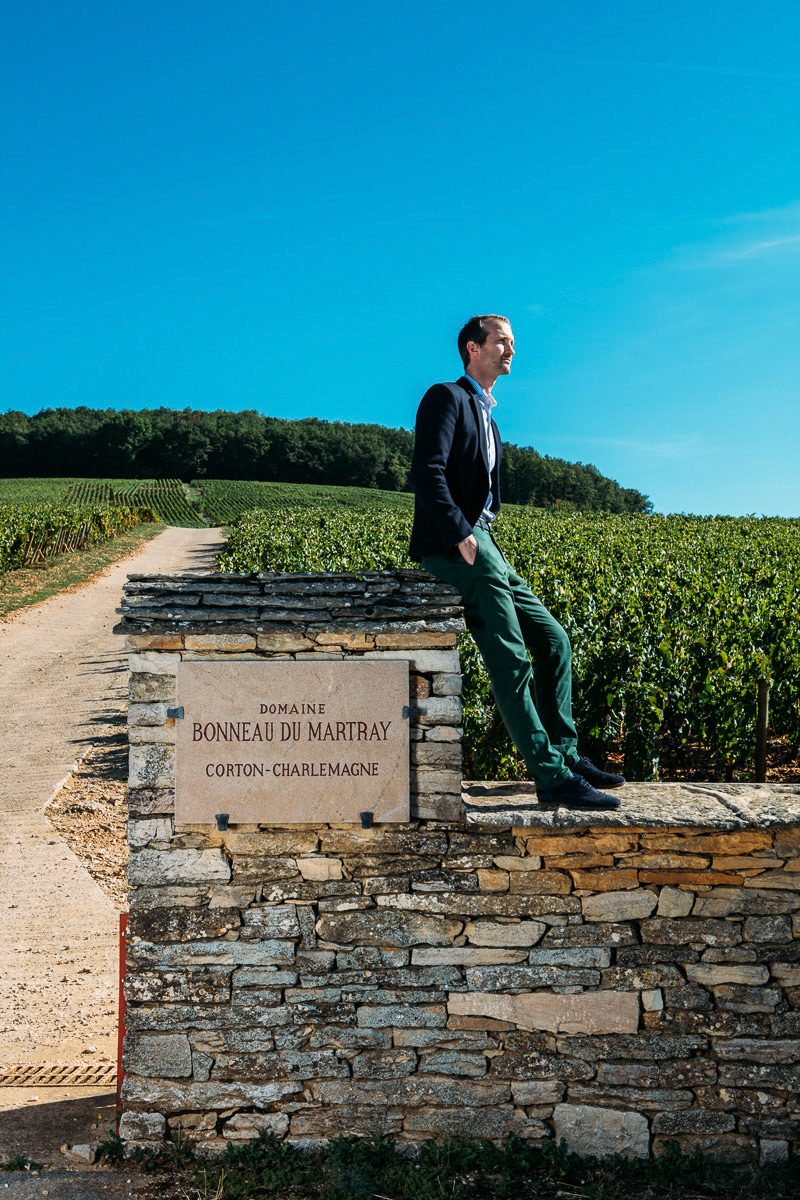 Thibault Jacquet , directeur commercial , Bonneau du Martray