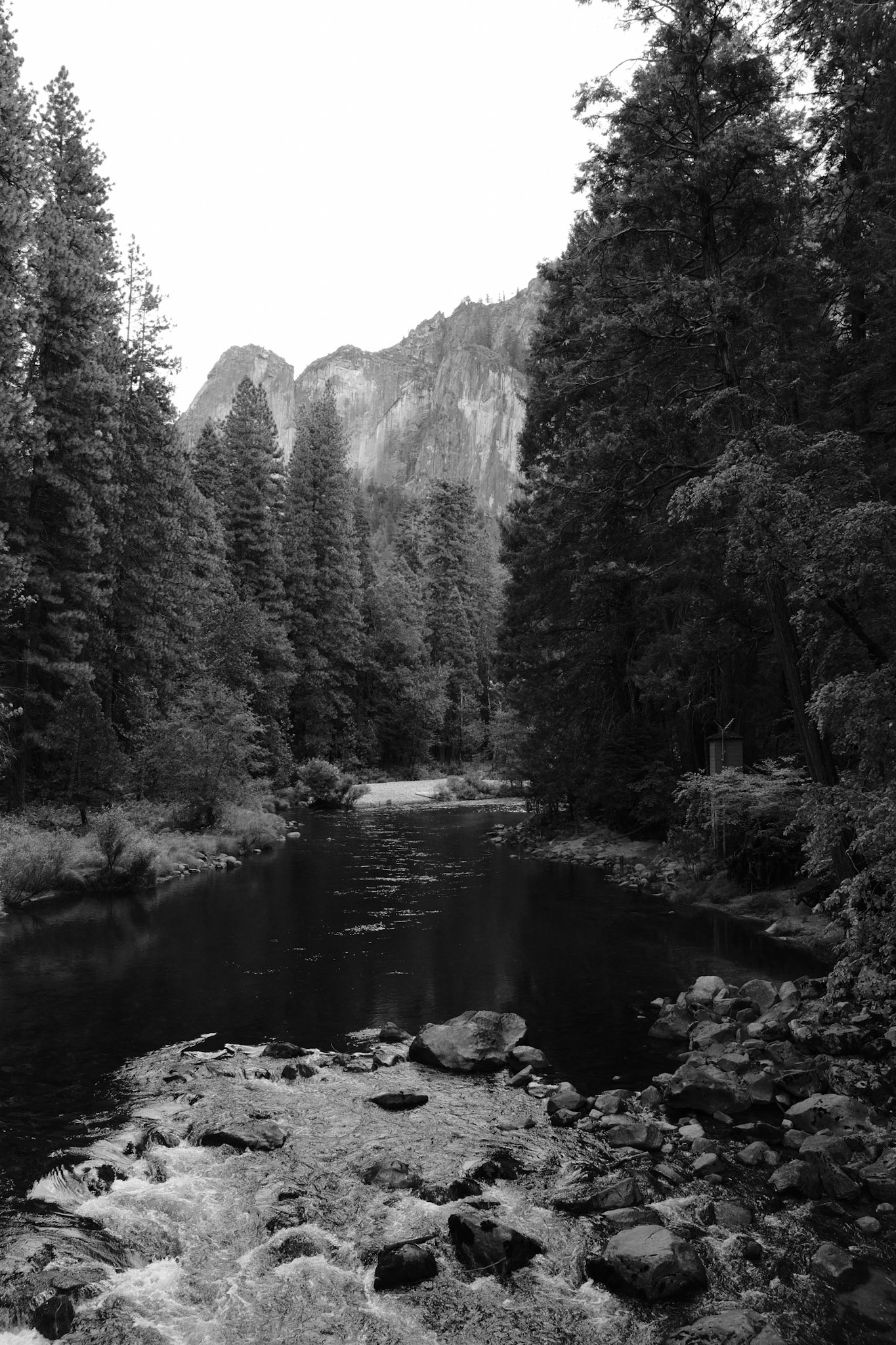 View from Pohono Bridge, Yosemite