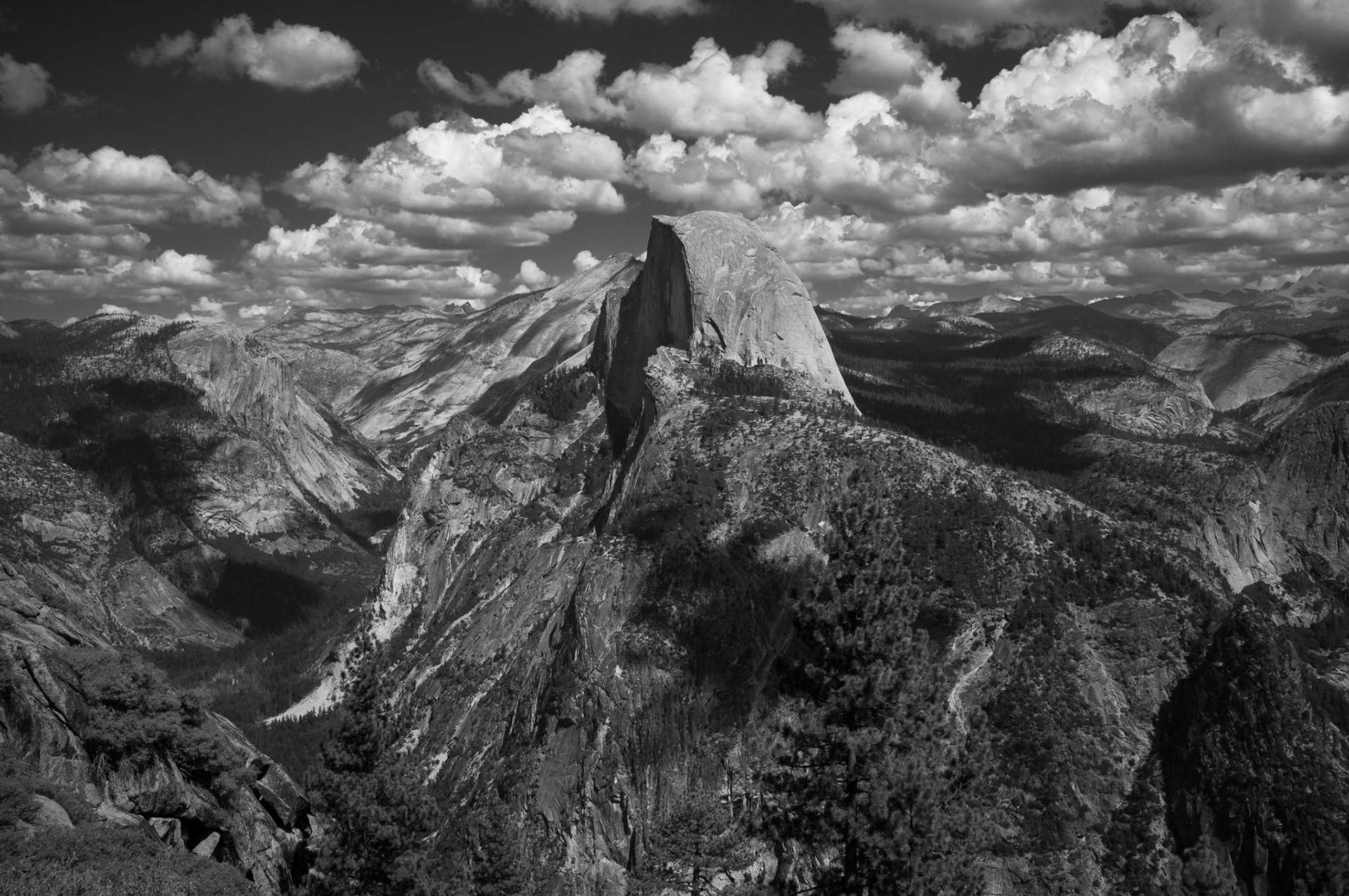 Half Dome from Glacier Point