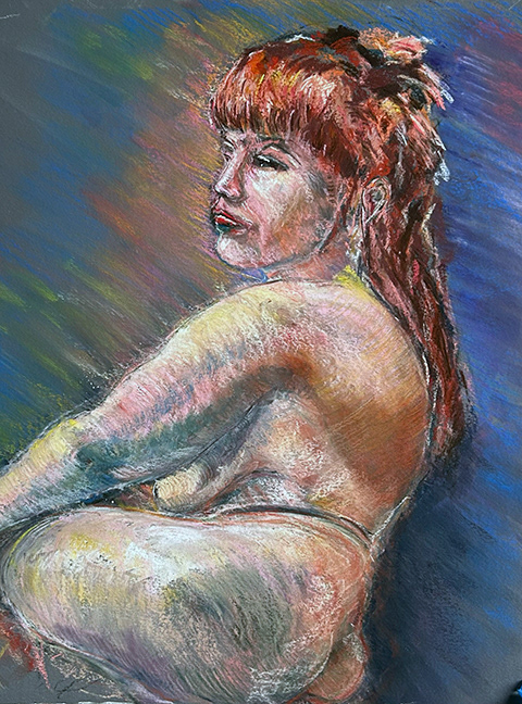 Fiona. 18"x24". (2025)