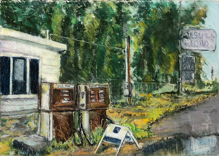 Divine Opportunity, 17.5" x 12.5" (2023) on prepared paper