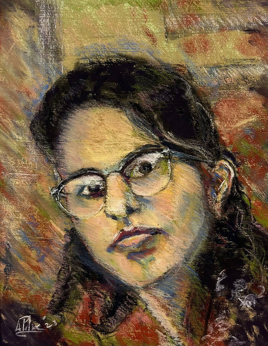 Portrait of Margaret. 10.5x 13.5 (2023)