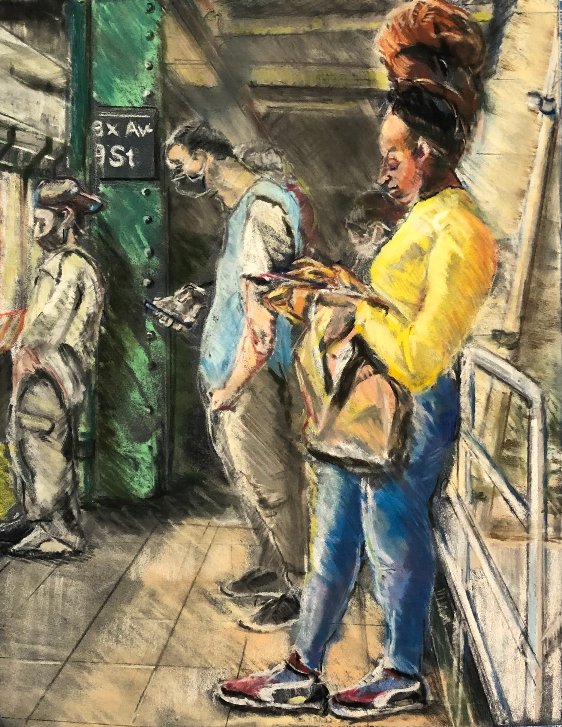 59th and Lex, 8.5"x 11" (2022)