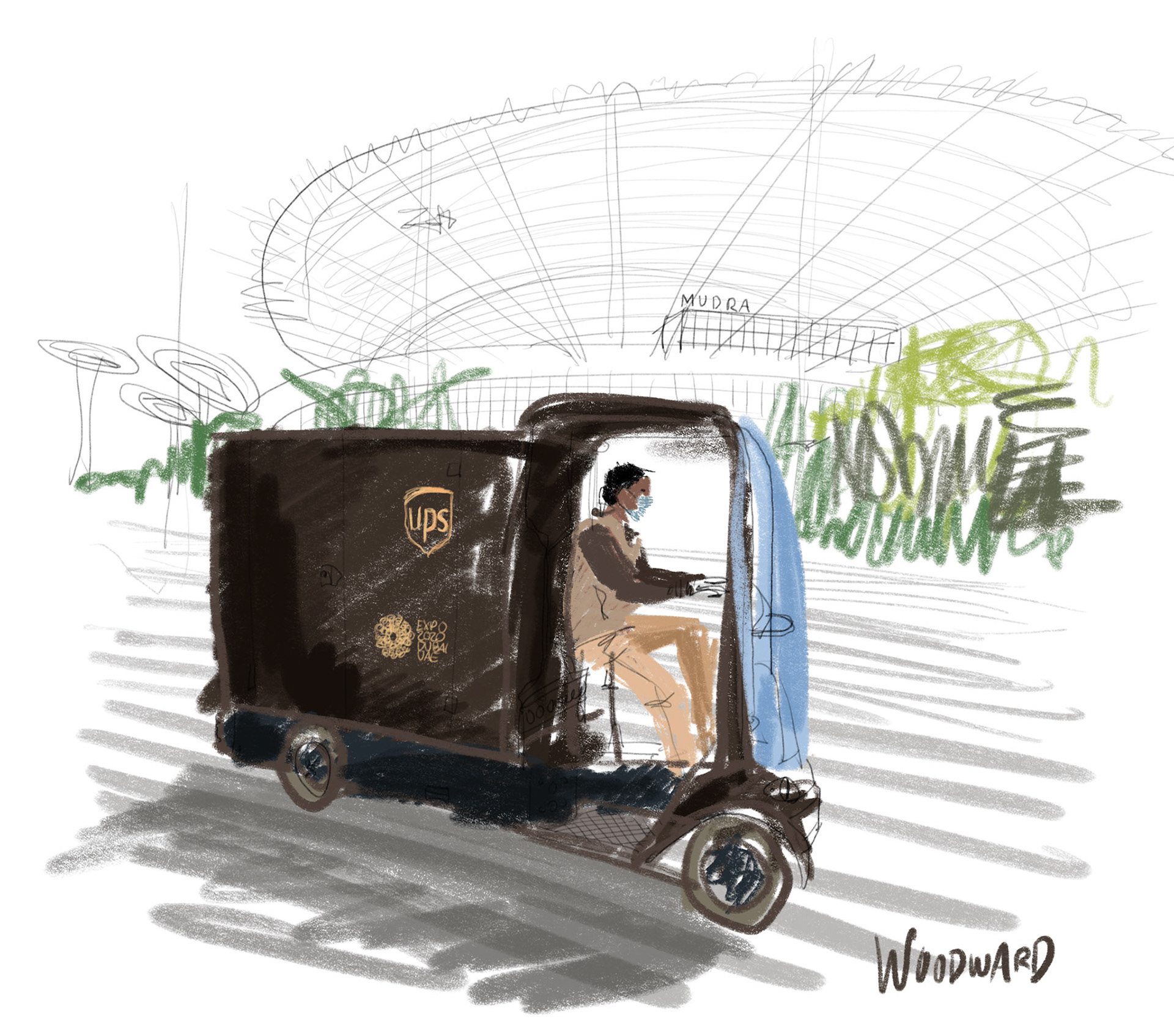 Logistics Delivery Van – Terra