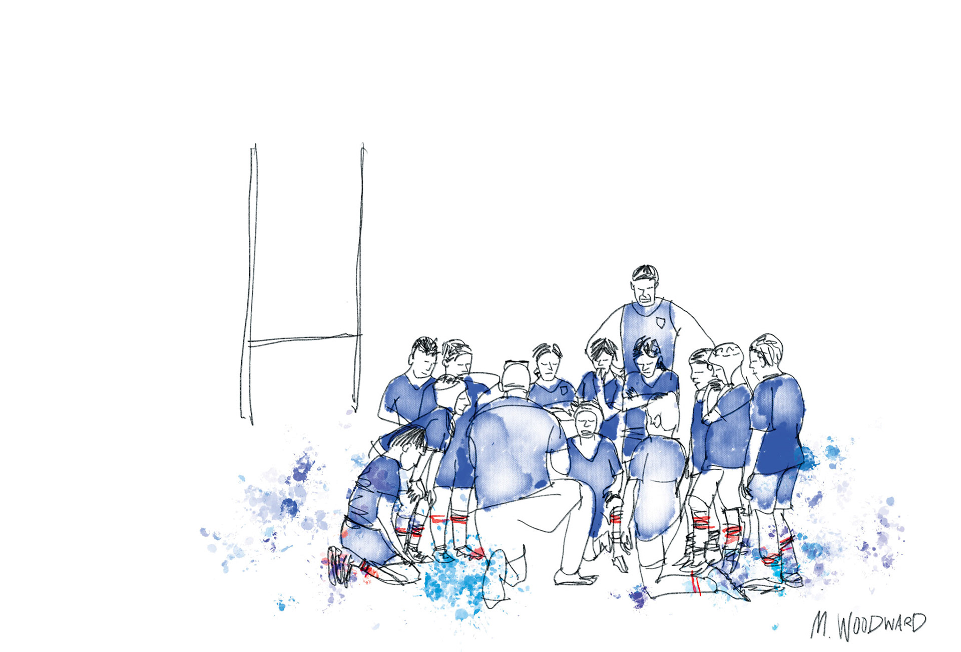 Rugby Huddle