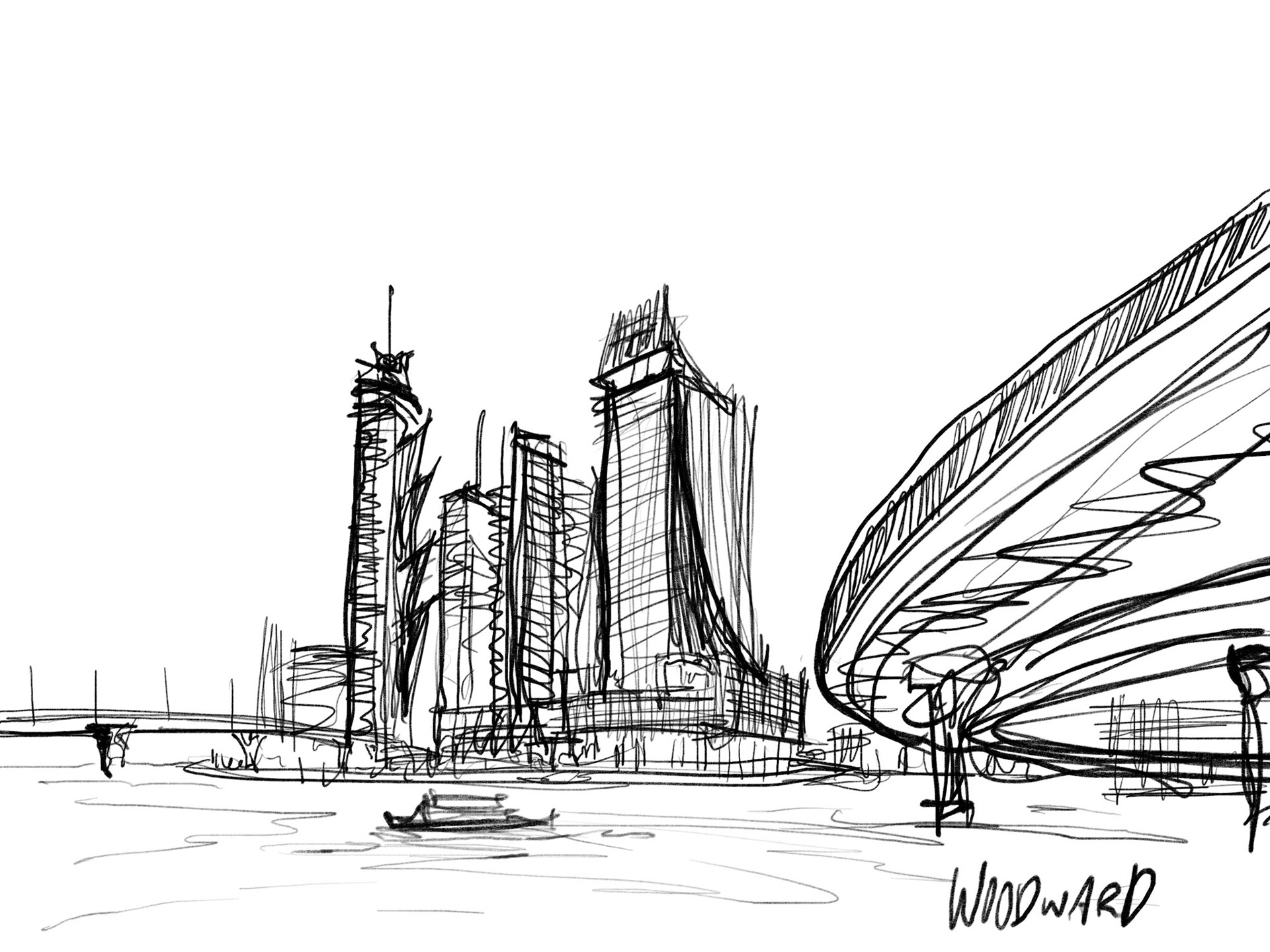 Dubai Canal Overpass