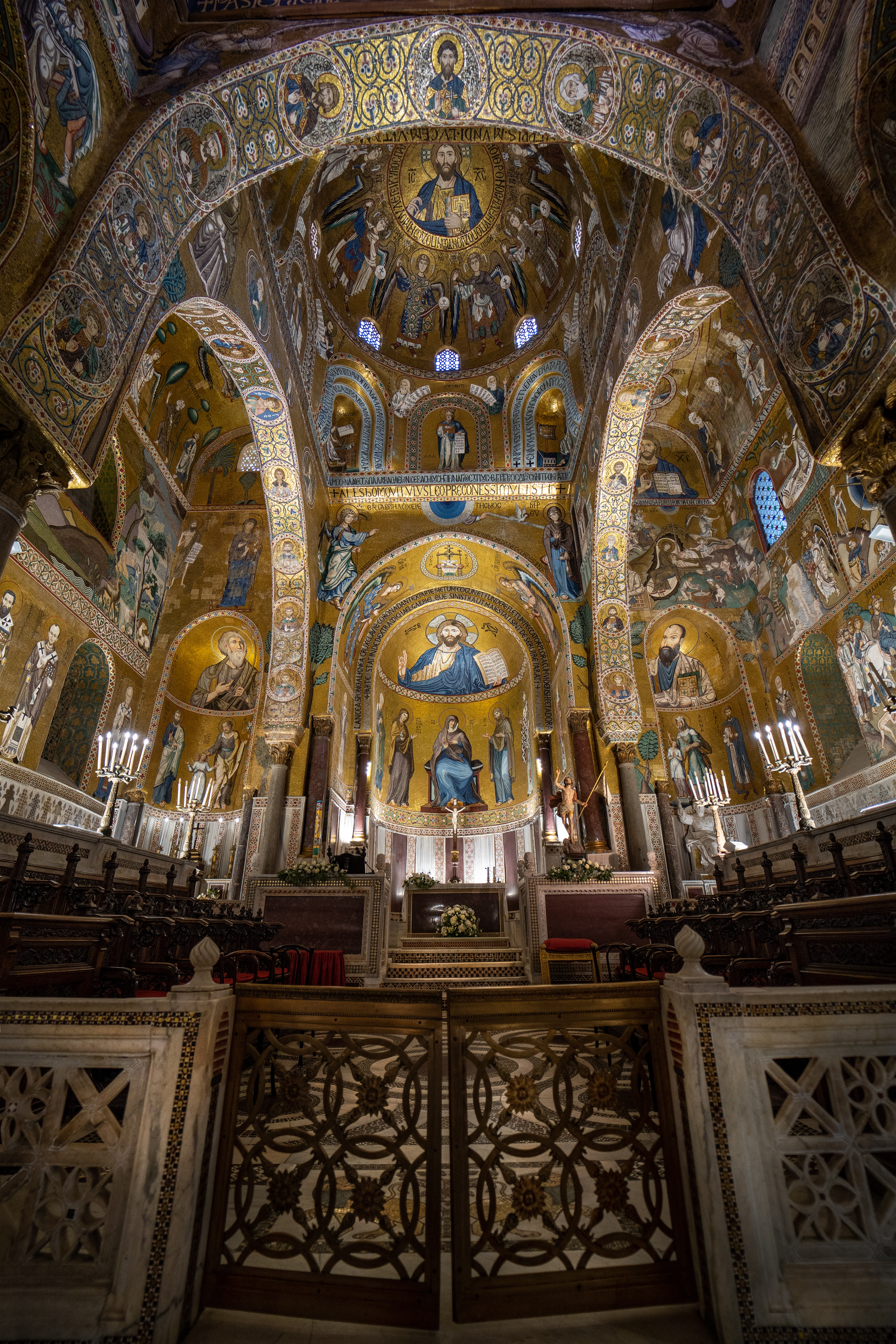Cappella Palatina (1140)- Palermo.