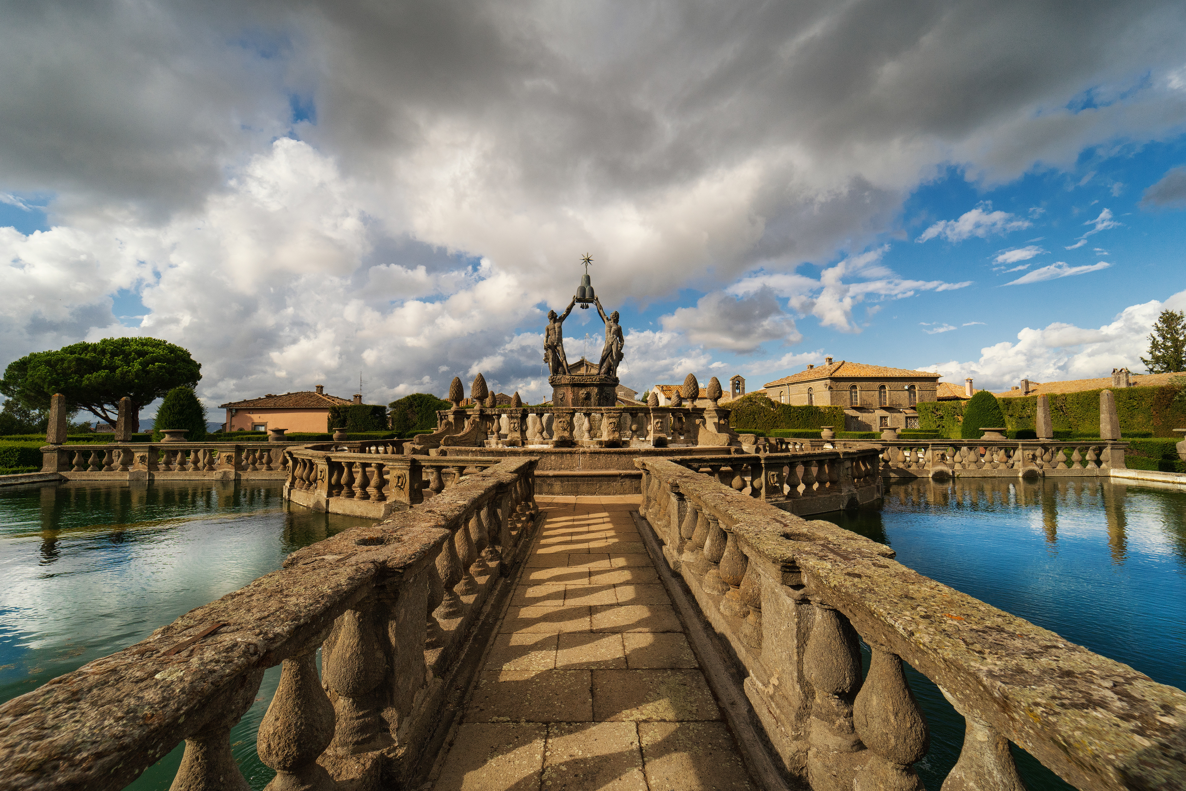 Villa Lante a Bagnaia. Il Giardino dei Mori - Viterbo.