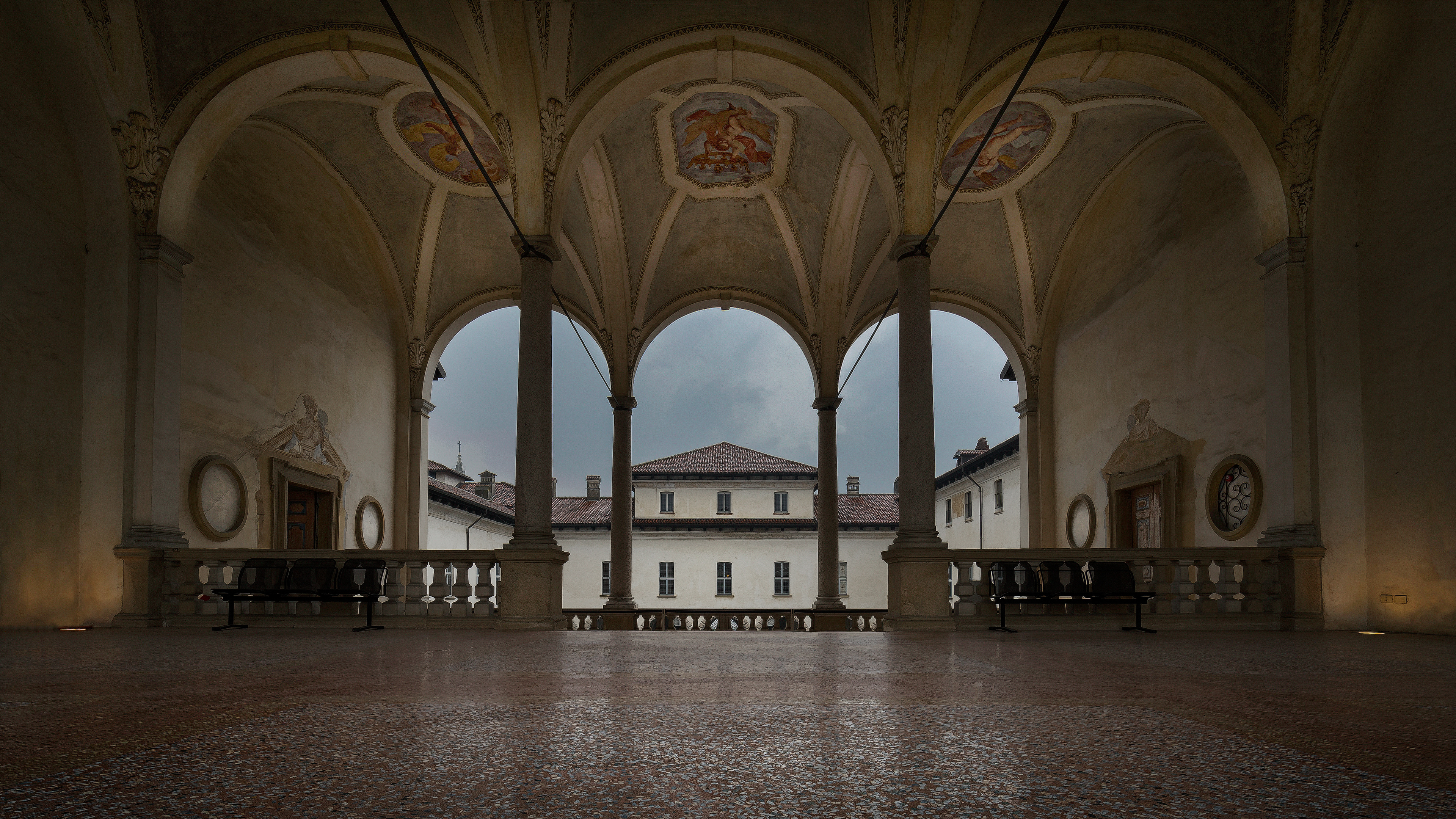 La Loggia - Palazzo Arese Borromeo (1652) - Cesano Maderno (MB)