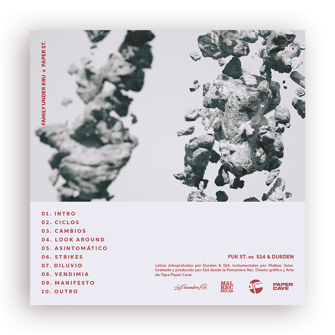 Disco Ciclos - Fuk ST.  (Contraportada)