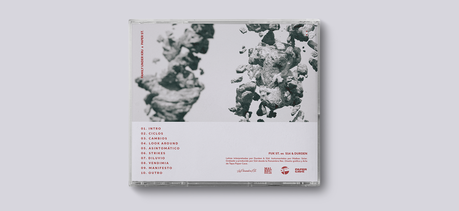 Disco Ciclos - Fuk St. (contraportada)