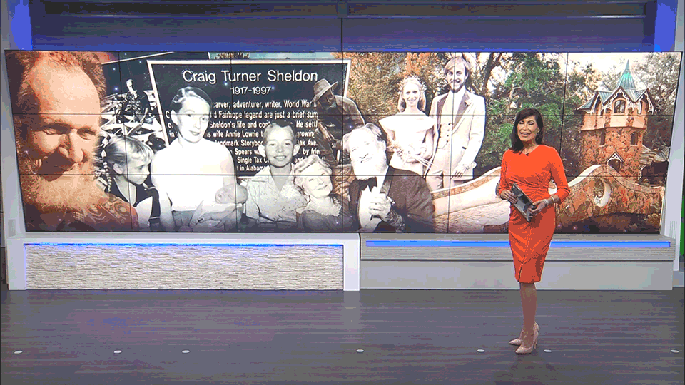 Wide monitor graphic, Photoshop & After Effects