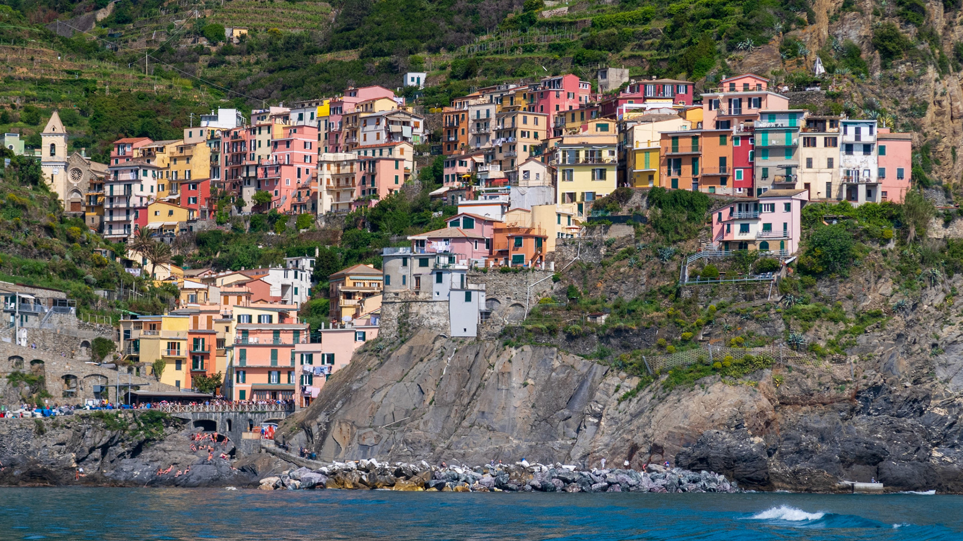 5 mai 2018 - Manarola, Cinque Terre, Ligurie, Italie