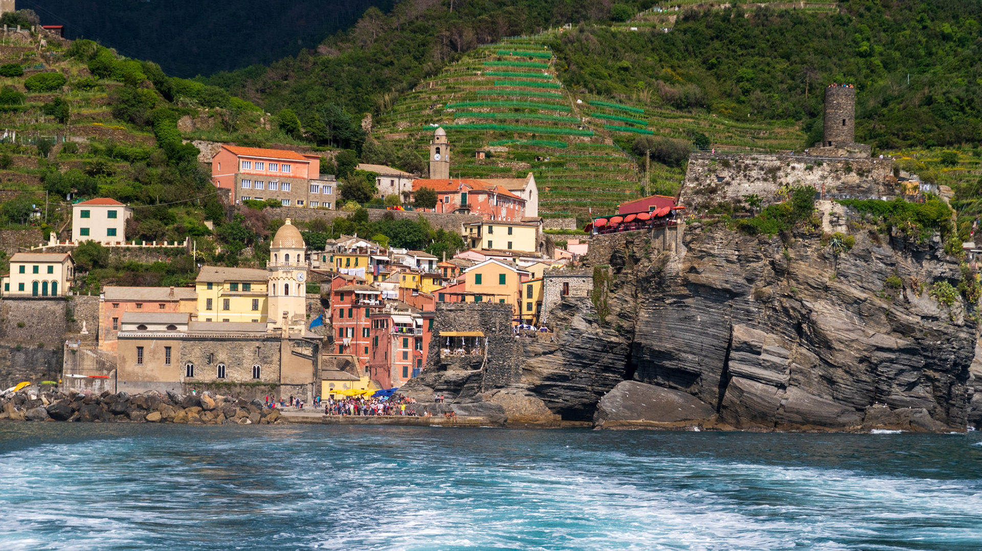 5 mai 2018 - Vernazza, Cinque Terre, Ligurie, Italie