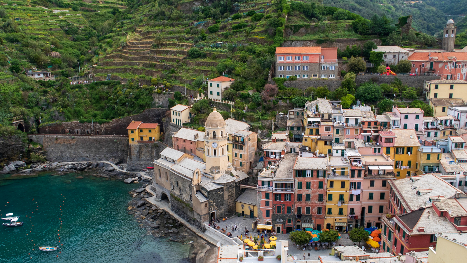 6 mai 2018 - Vernazza, Cinque Terre, Ligurie, Italie
