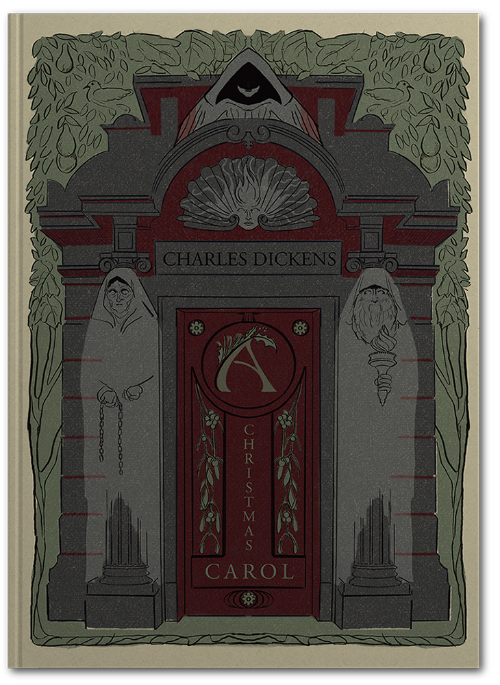 'A Christmas Carol' (book cover) 2025