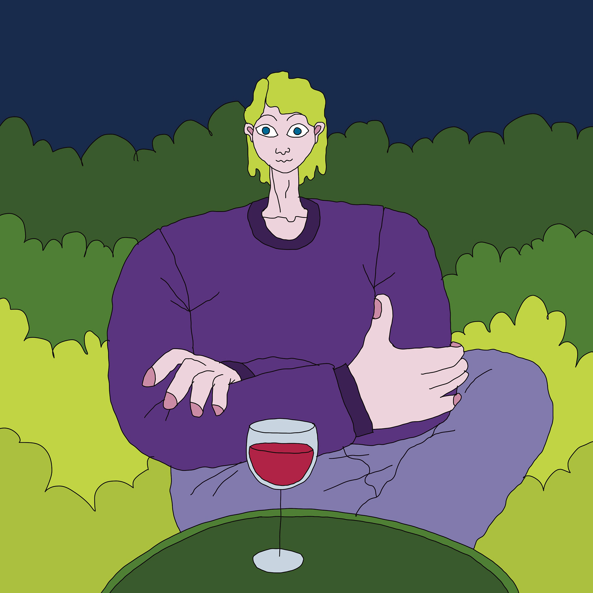 Pastel on paper - 21 x 29,7cm