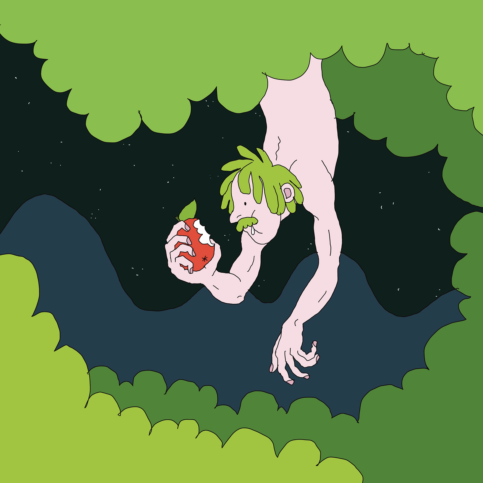 Pastel on paper - 21 x 29,7cm