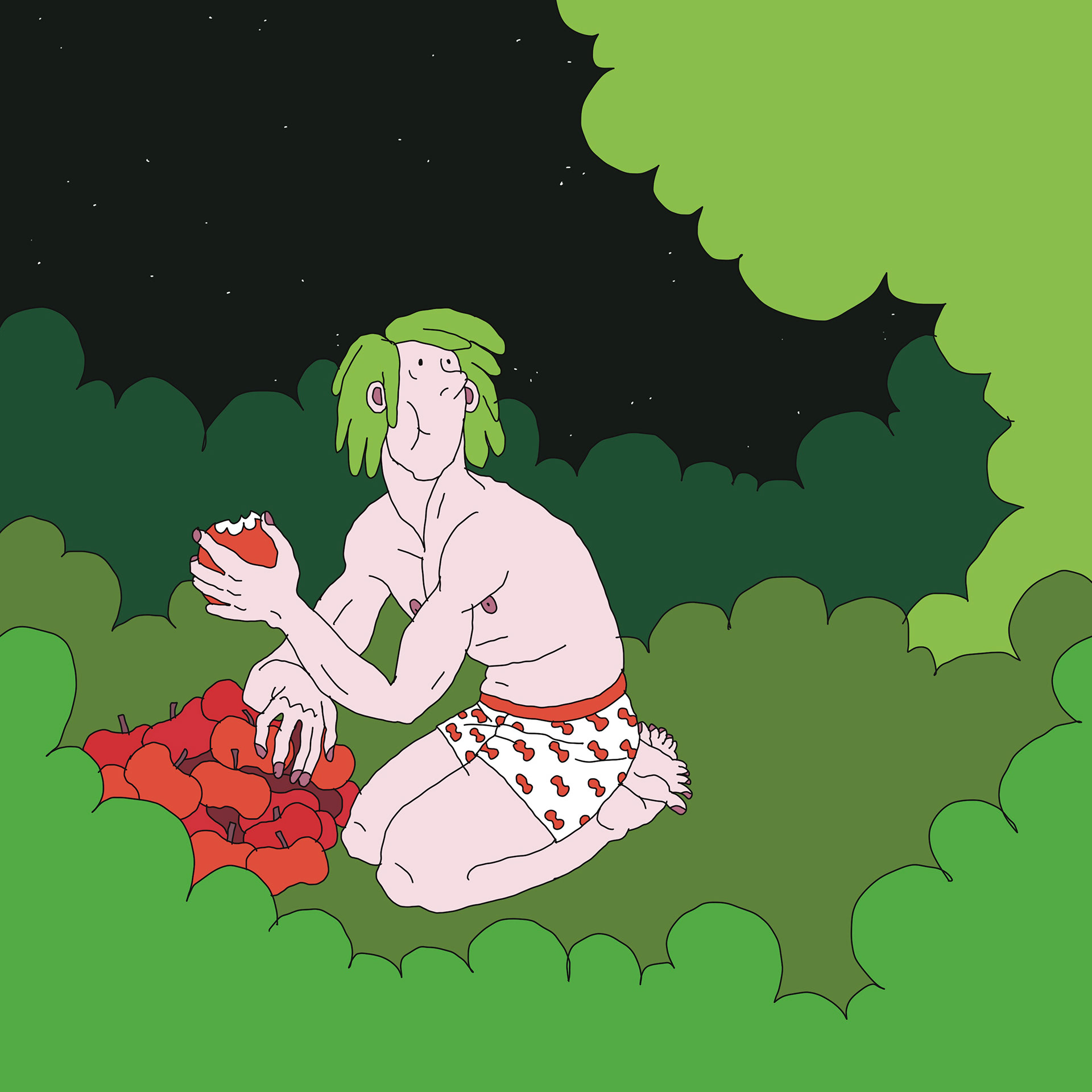 Pastel on paper - 21 x 29,7cm