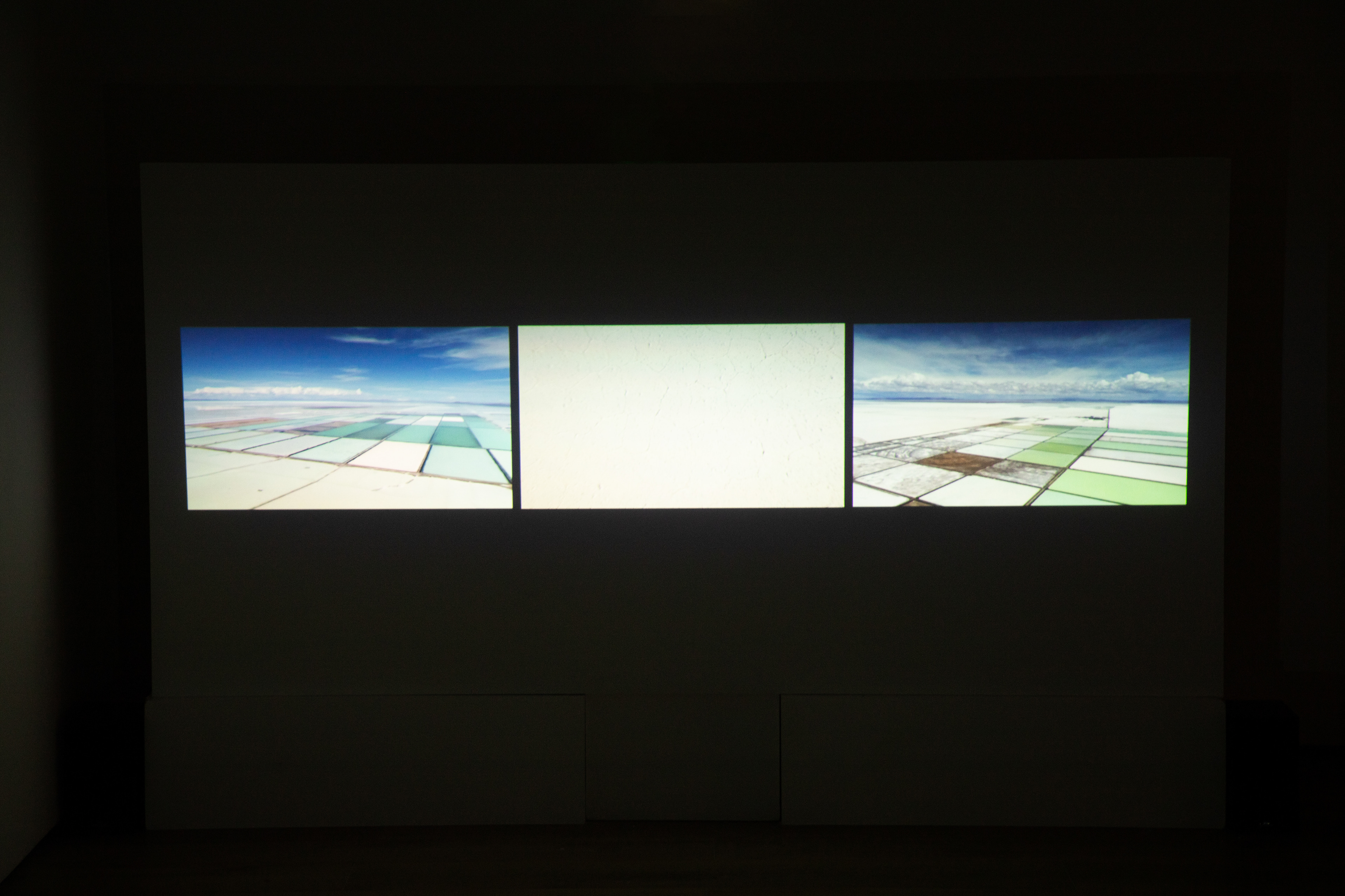 "20°32'50.4"S 67°22'57.6"W" (2022) HD Video, Three-Channel Video, Stereo, 13.06 mins.